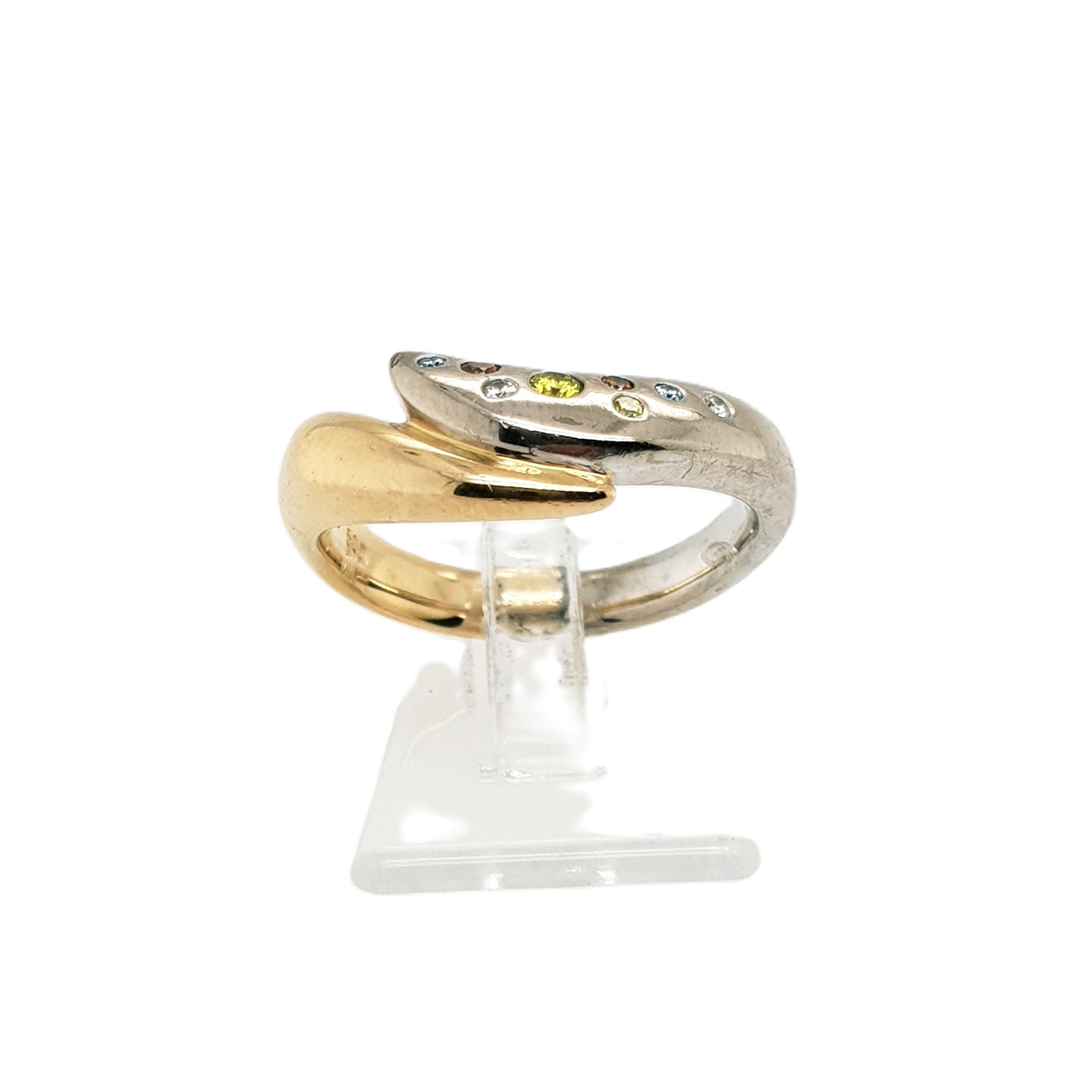 Brillant Gold Ring 585 14kt Gr.54