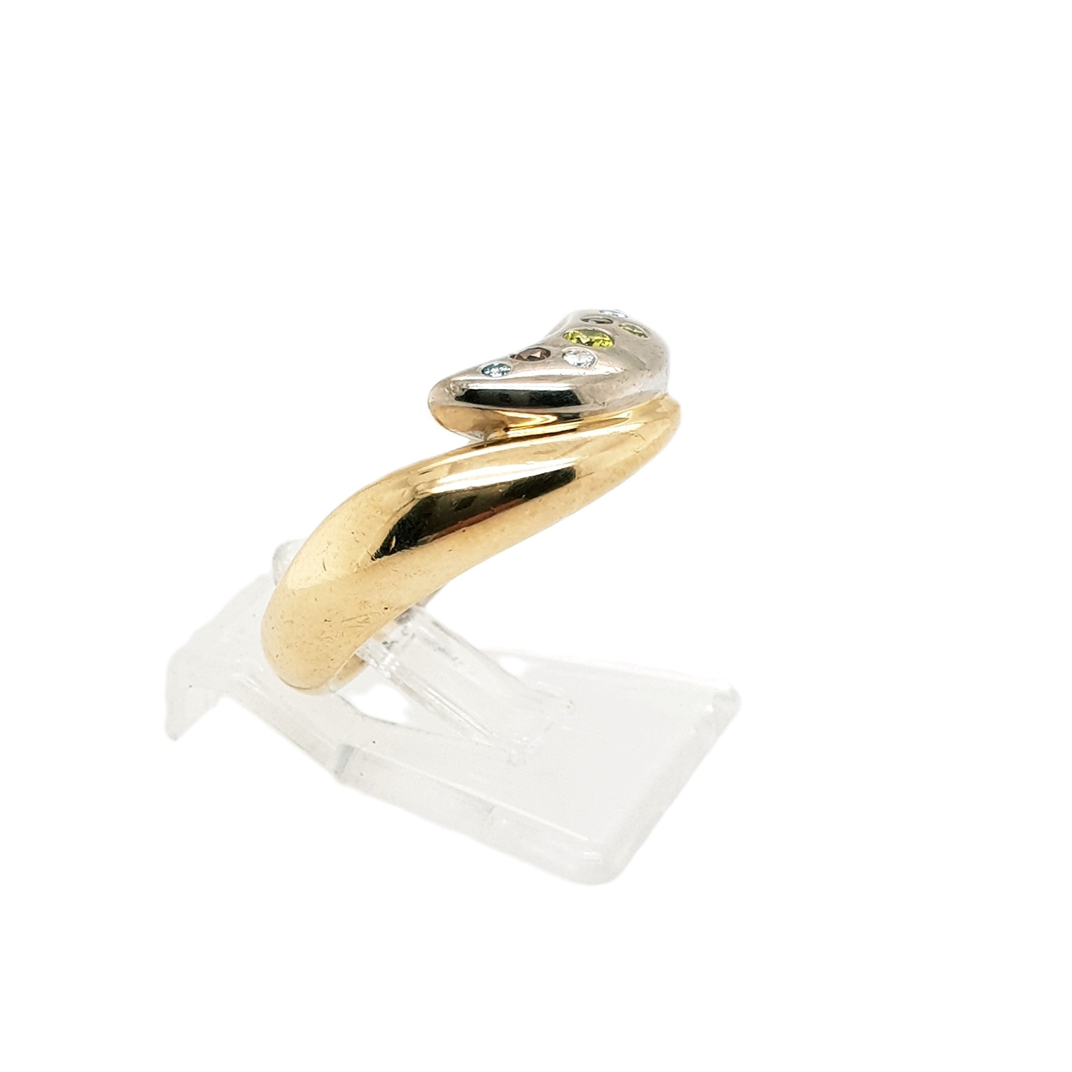 Brillant Gold Ring 585 14kt Gr.54