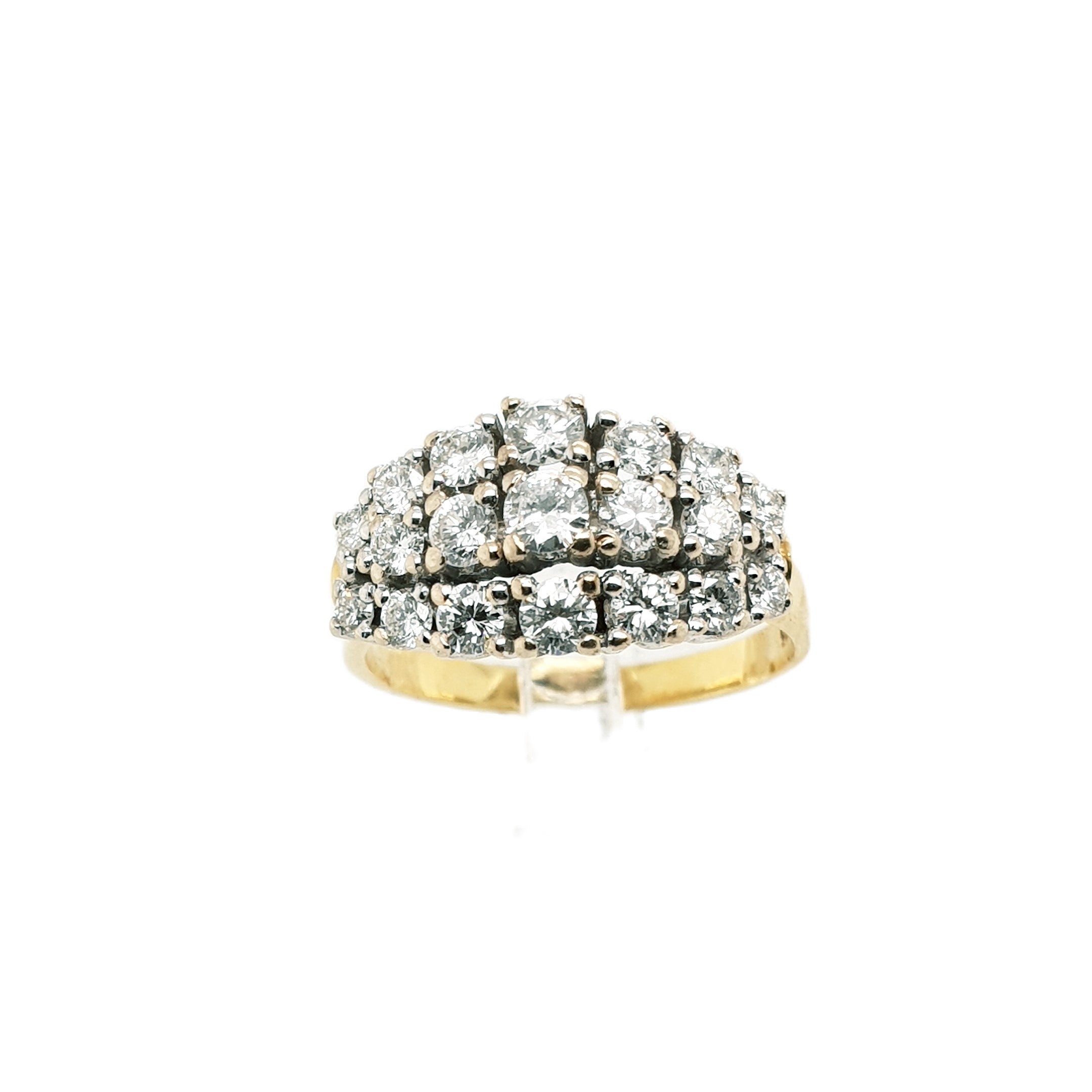 Brillant Gold Ring 585 14kt Gr.54