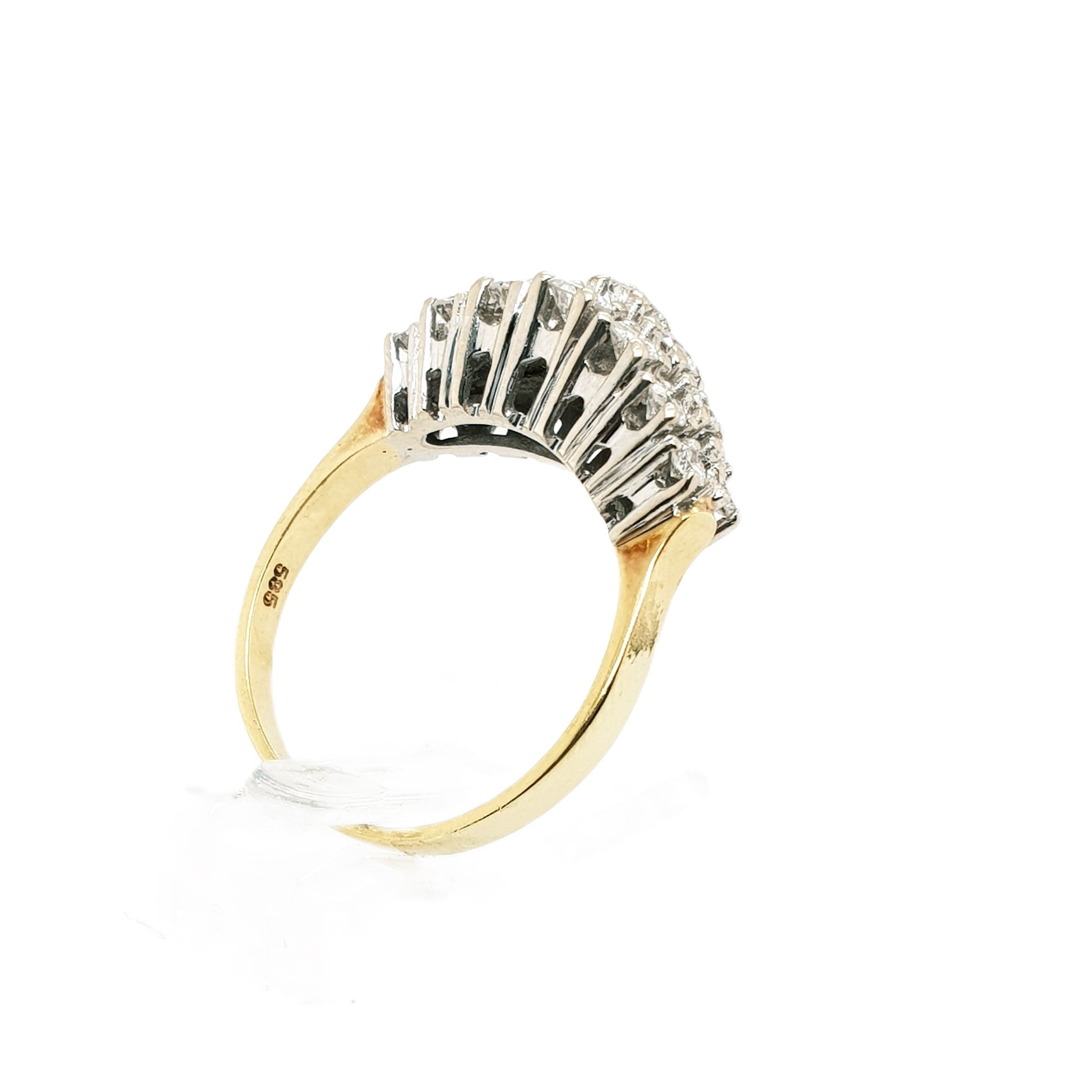 Brillant Gold Ring 585 14kt Gr.54
