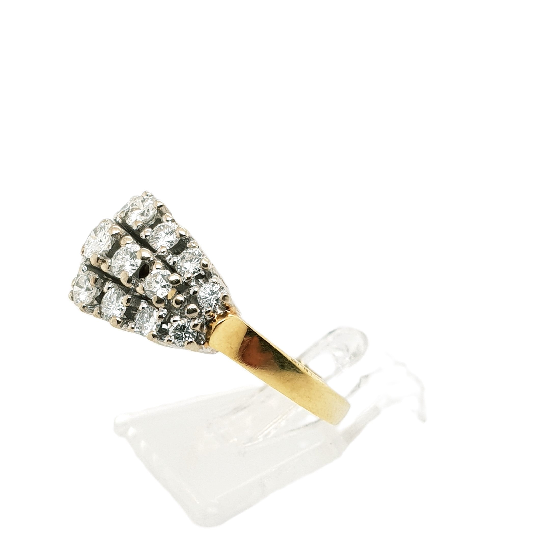 Brillant Gold Ring 585 14kt Gr.54