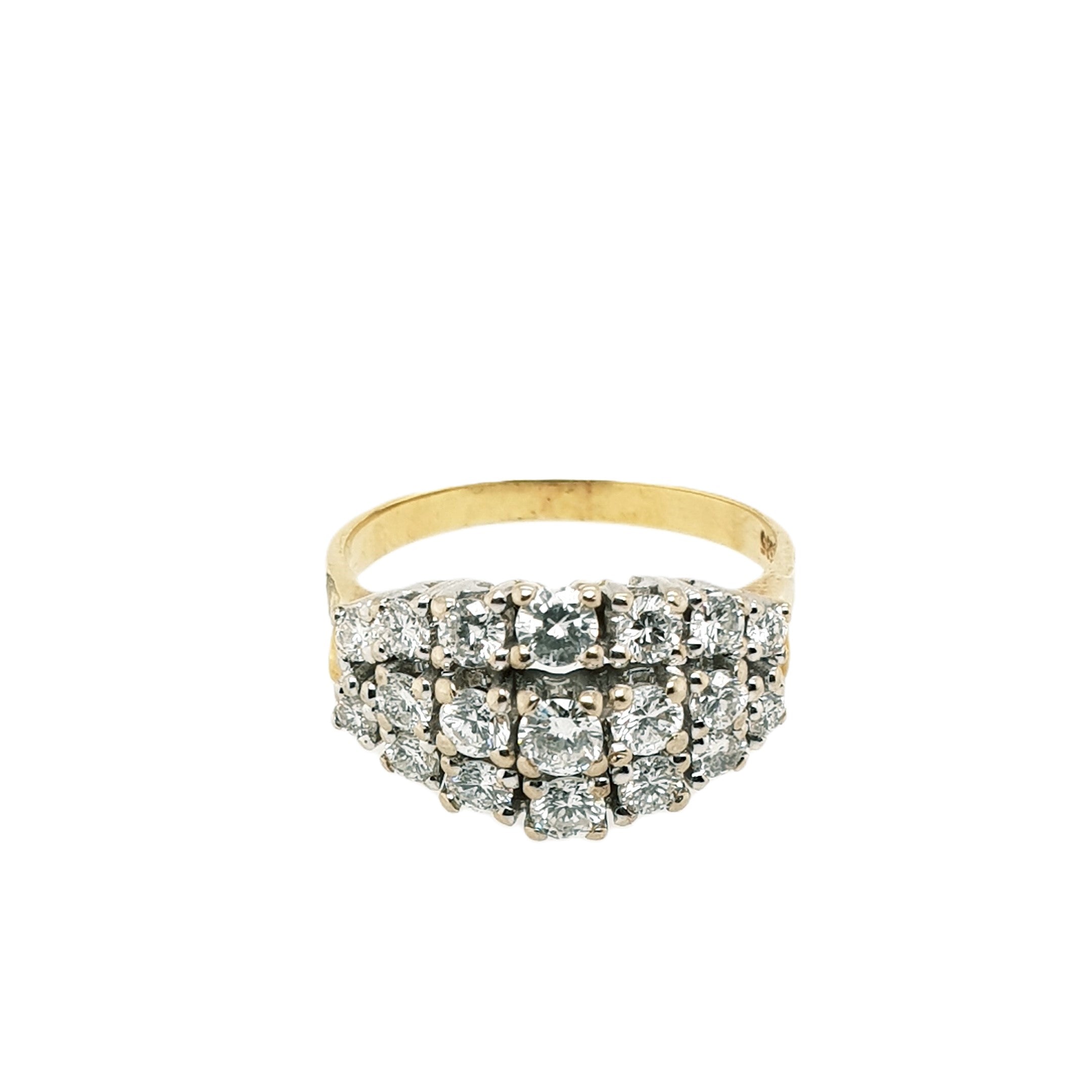 Brillant Gold Ring 585 14kt Gr.54