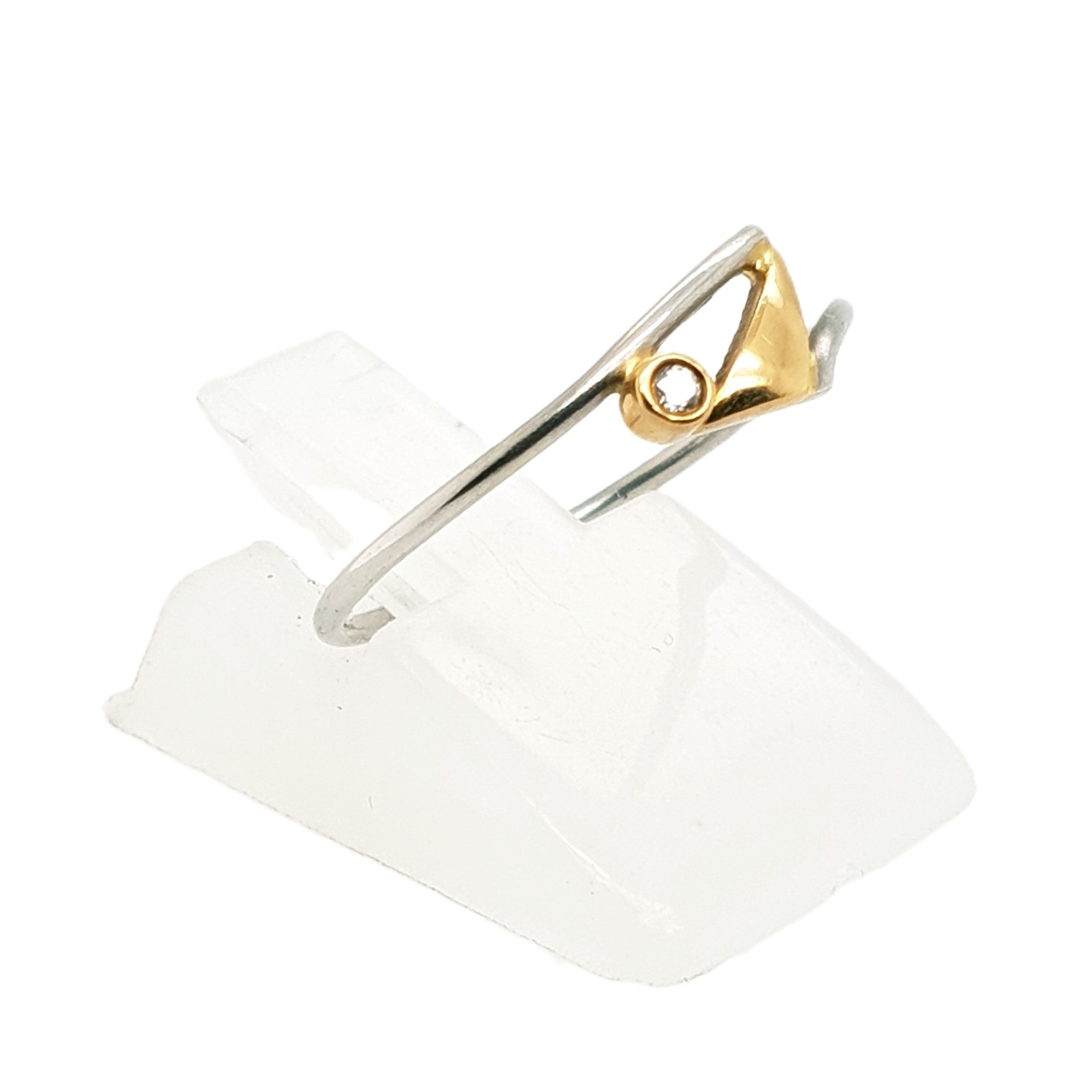 Brillant Platin Gold Ring 750 950 Gr.53