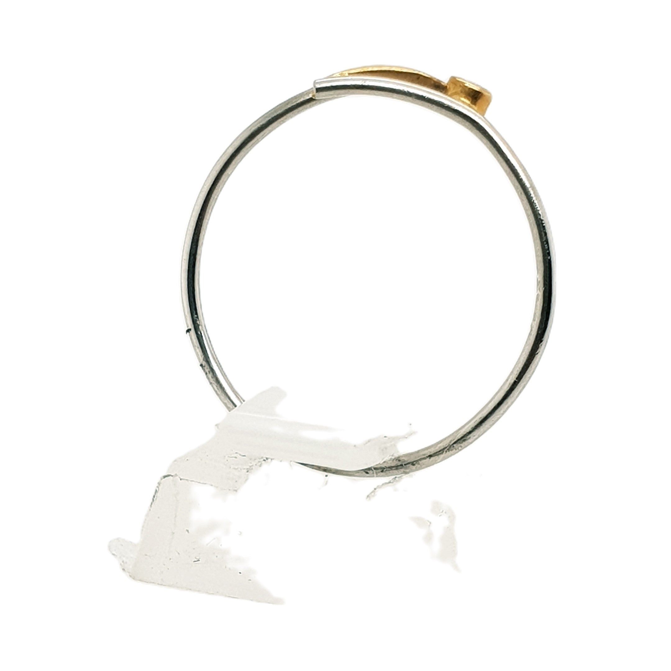 Brillant Platin Gold Ring 750 950 Gr.53