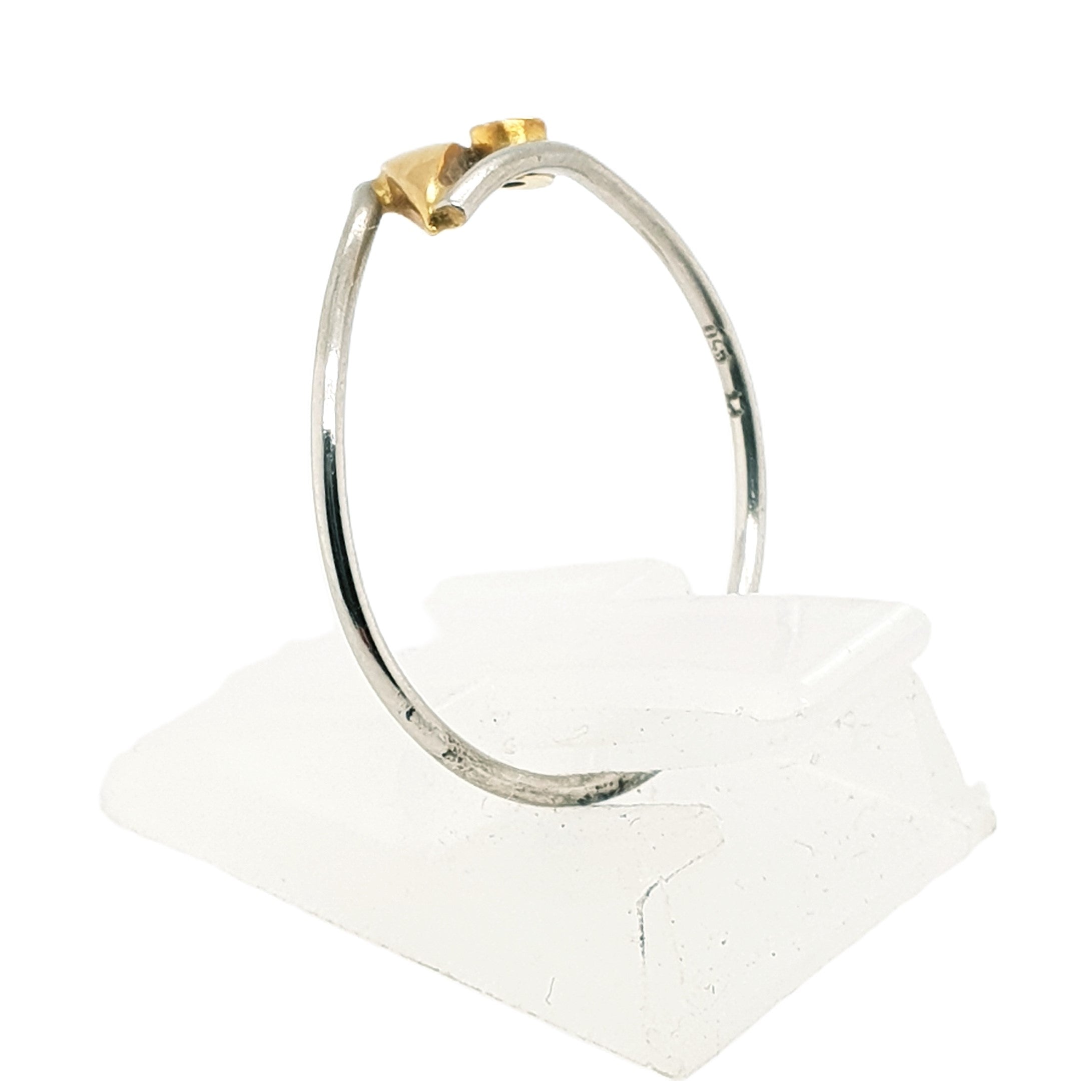 Brillant Platin Gold Ring 750 950 Gr.53