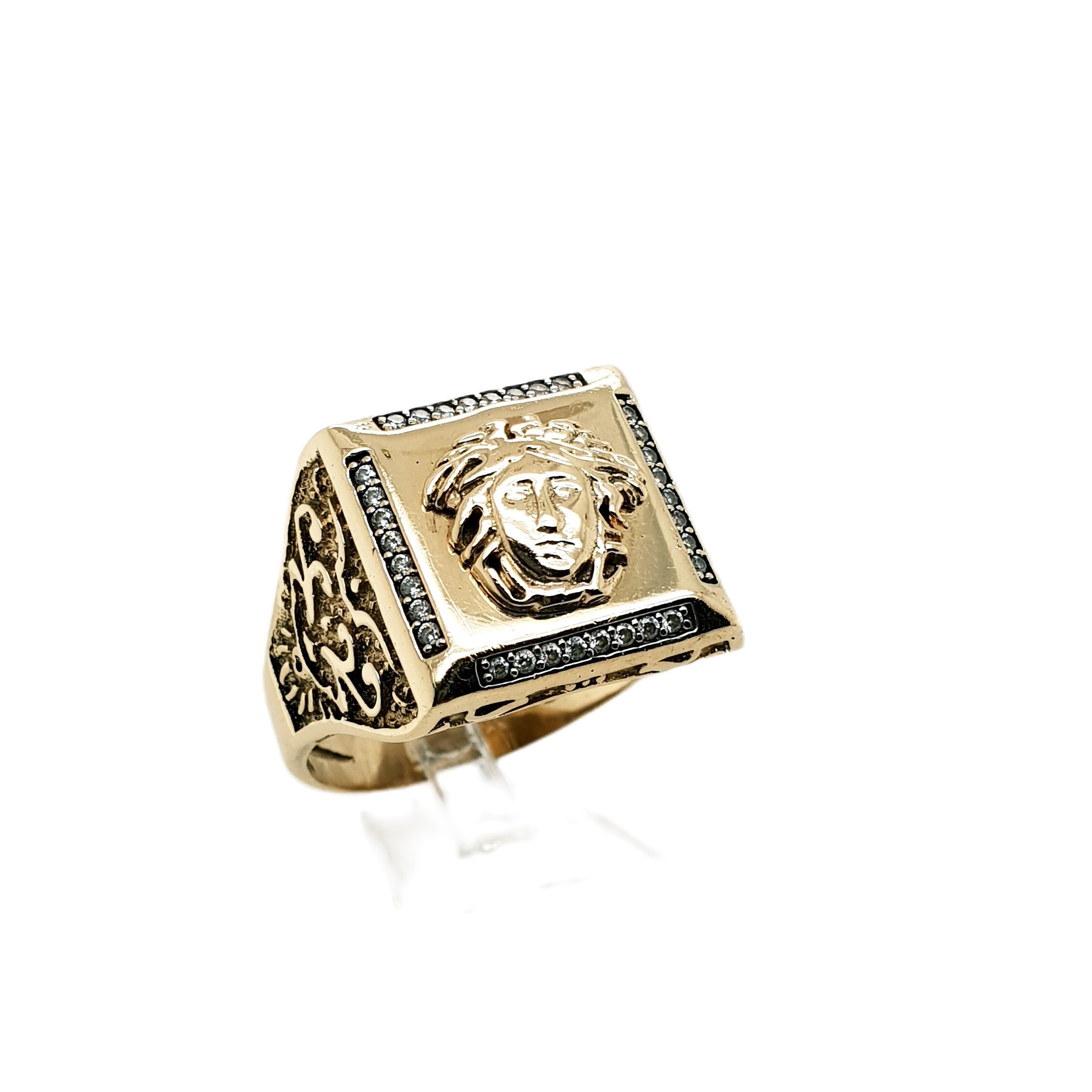 Gold Ring 585 14kt Gr.69
