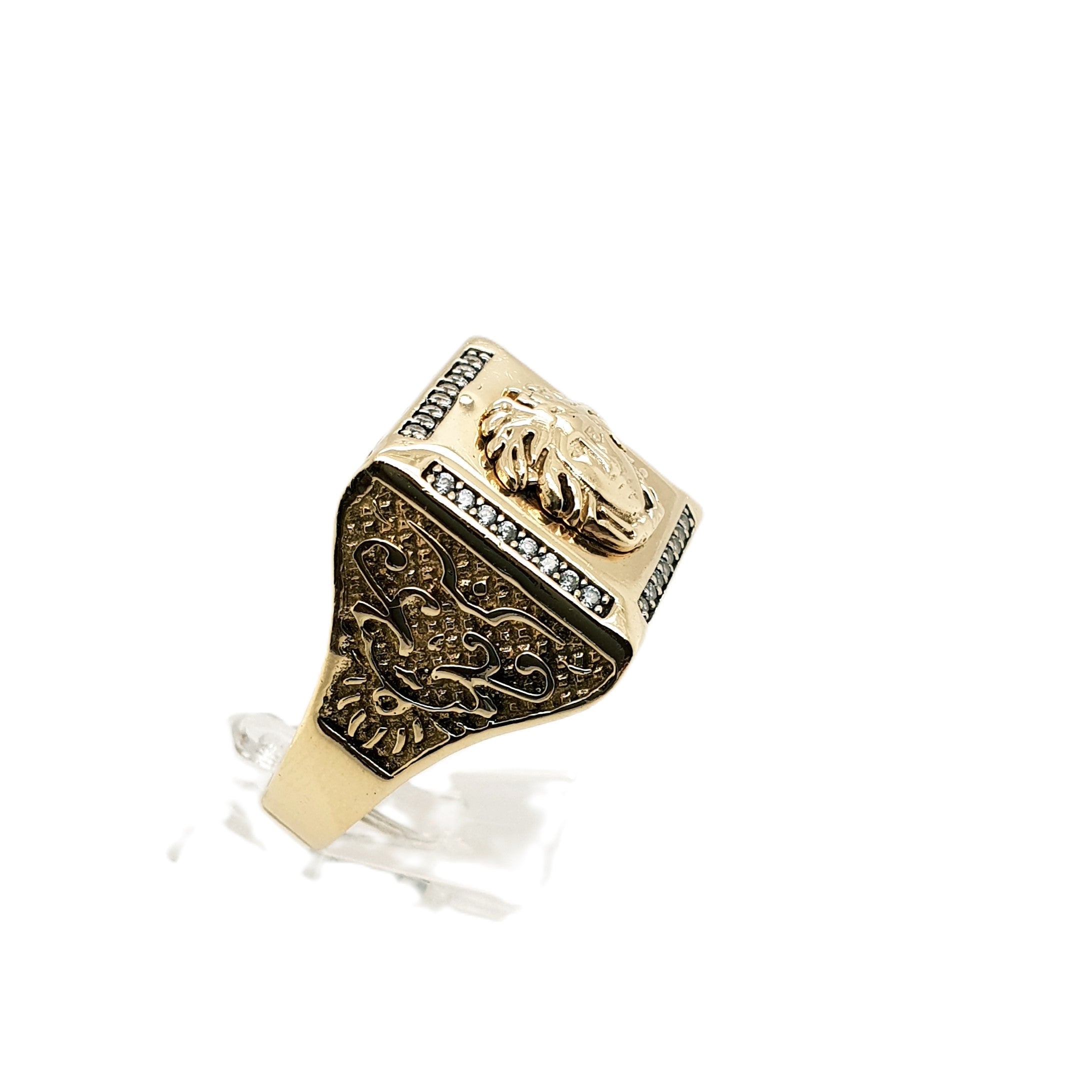 Gold Ring 585 14kt Gr.69