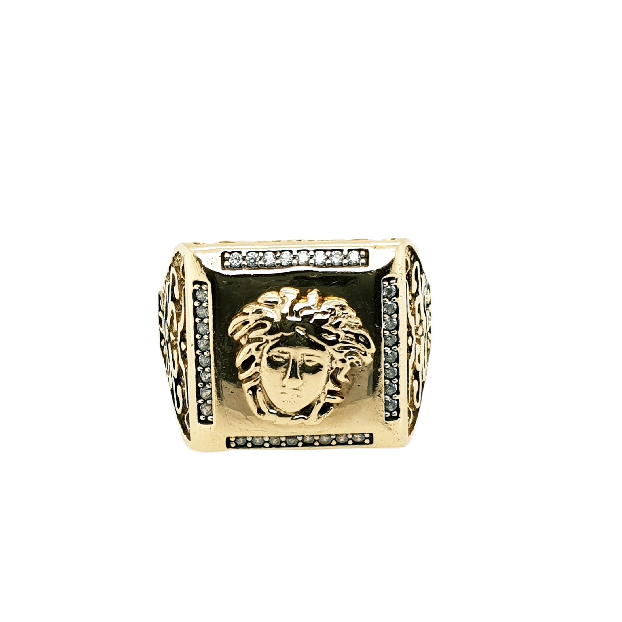Gold Ring 585 14kt Gr.69