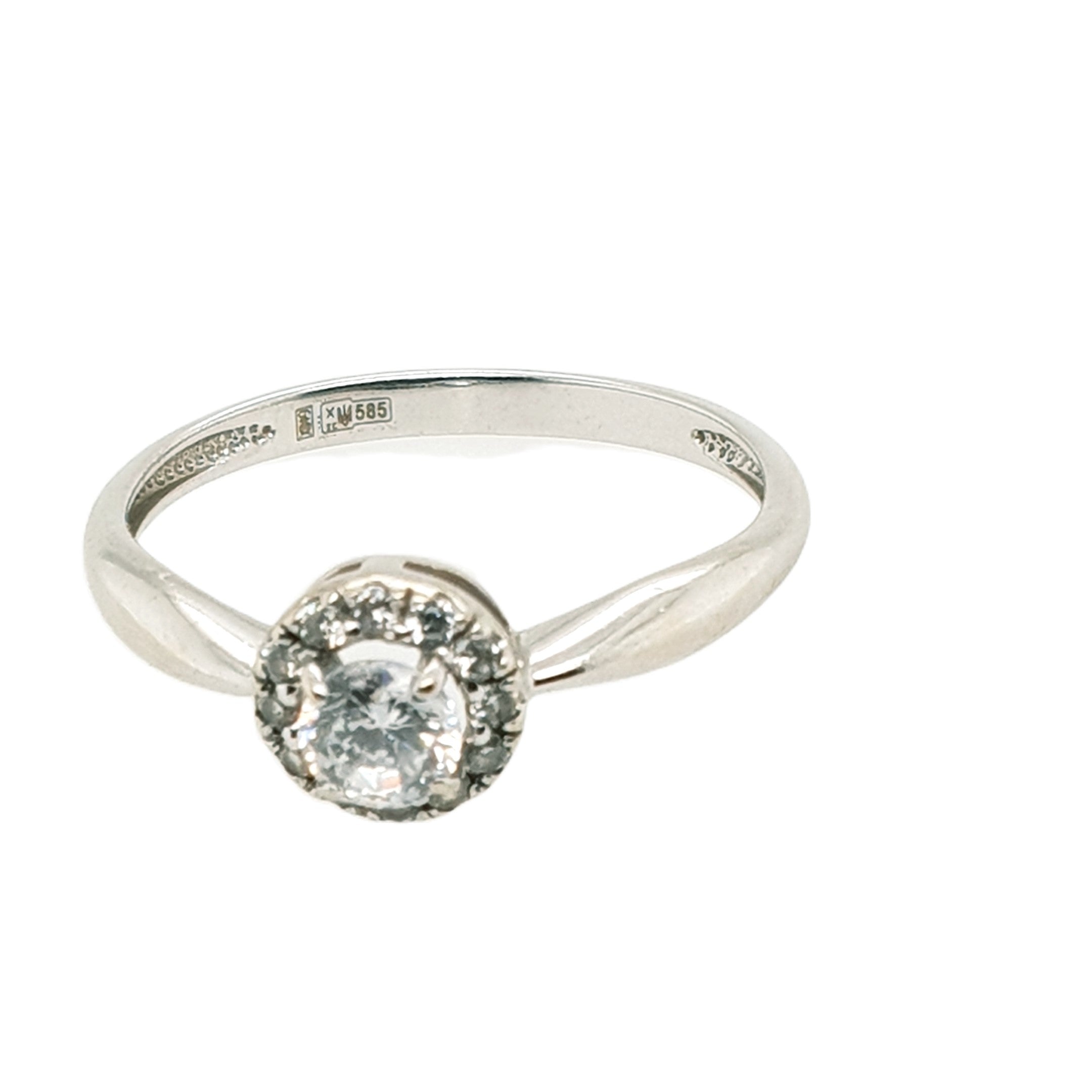 Gold Ring 585 14kt Gr.53