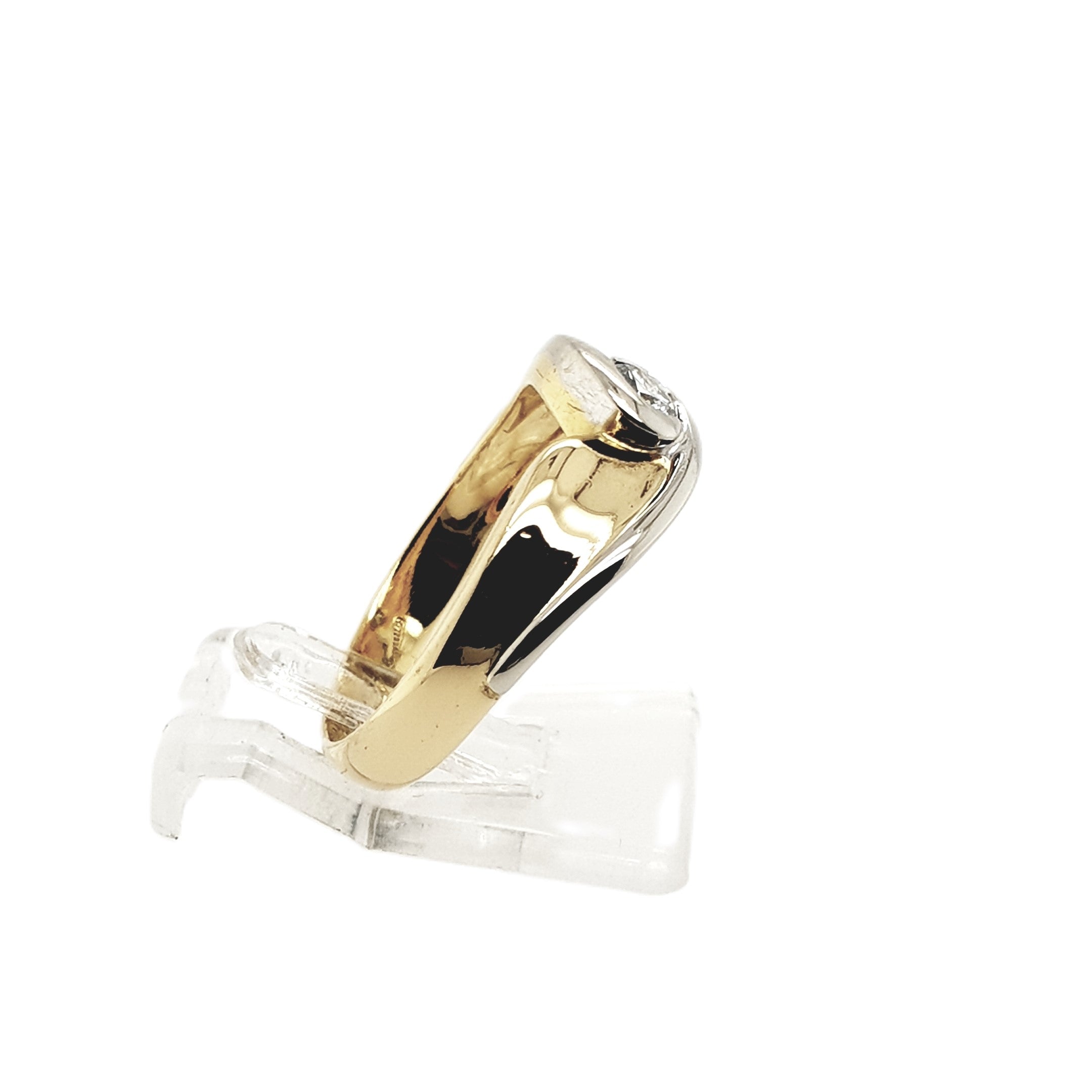 Brillant Gold Ring 585 14kt Gr.53