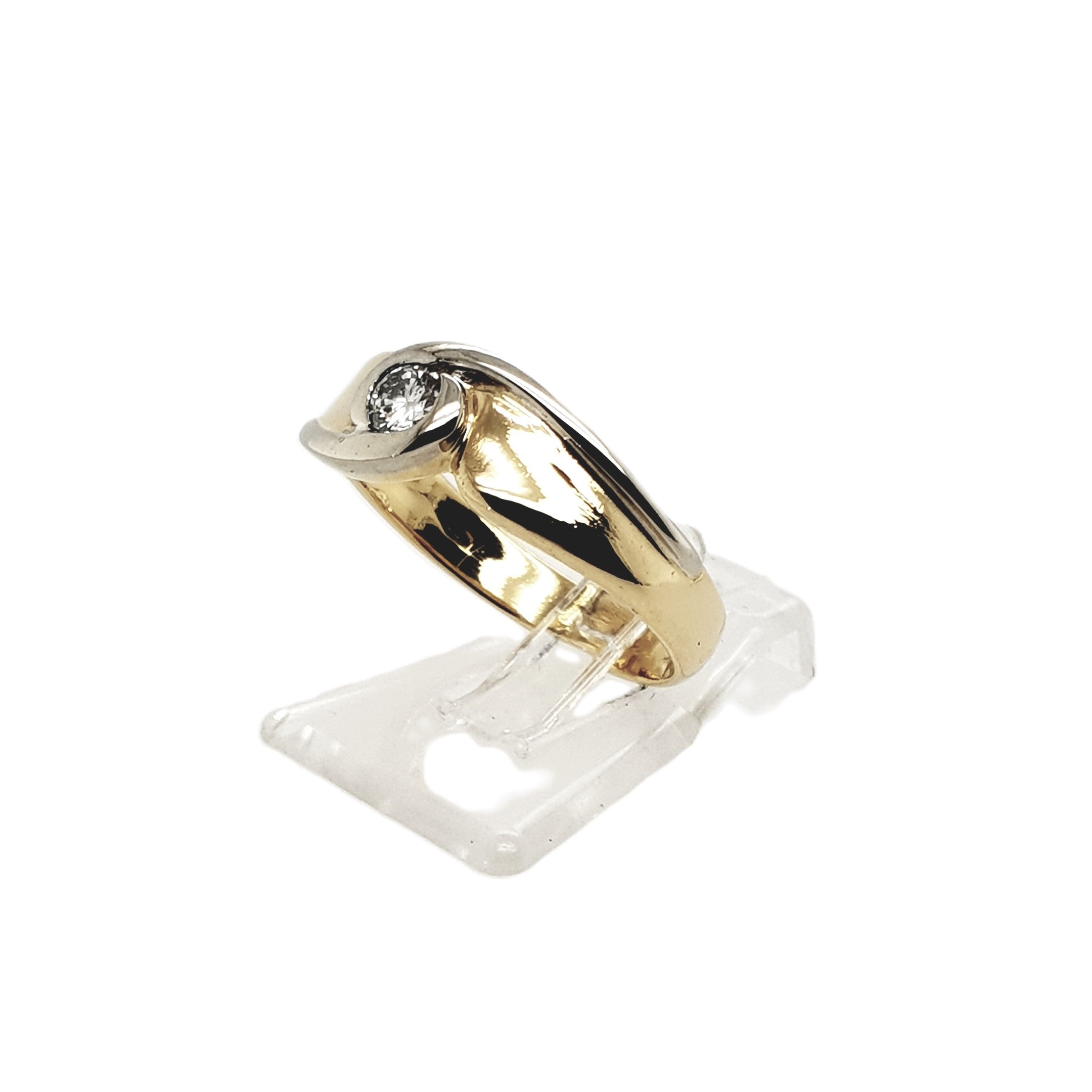 Brillant Gold Ring 585 14kt Gr.53