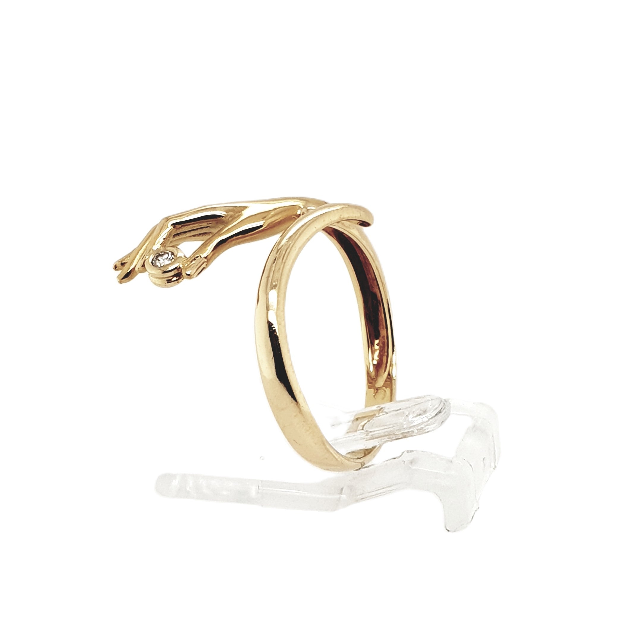 CARRERA Y CARRERA Brillant Gold Ring 750 18kt