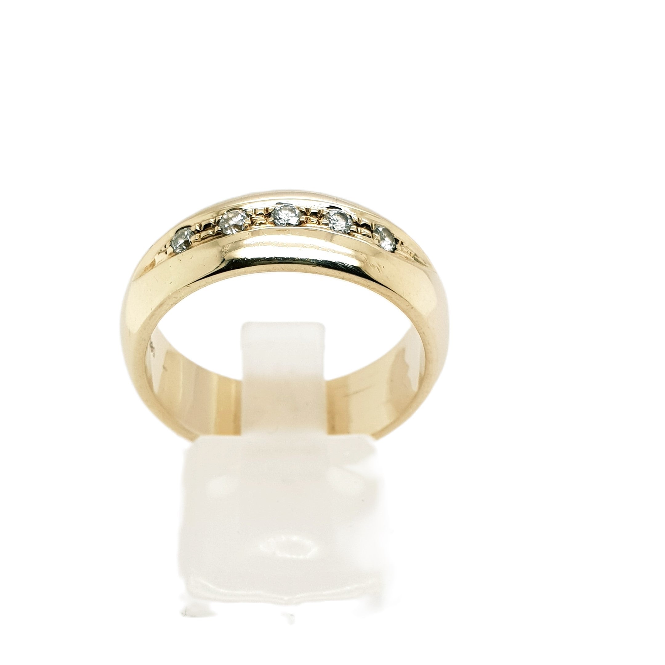 Brillant Gold Ring 585 14kt Gr.62