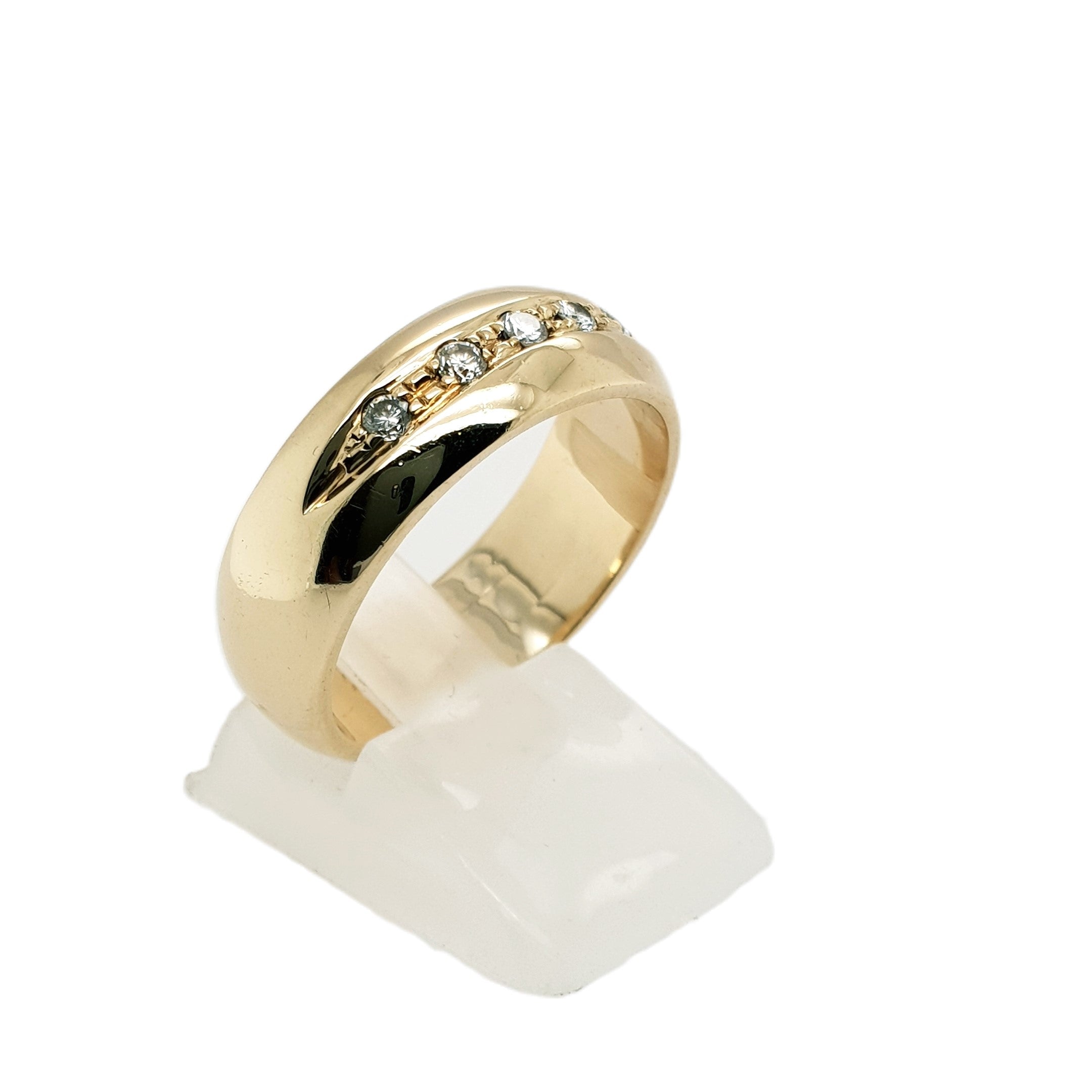 Brillant Gold Ring 585 14kt Gr.62