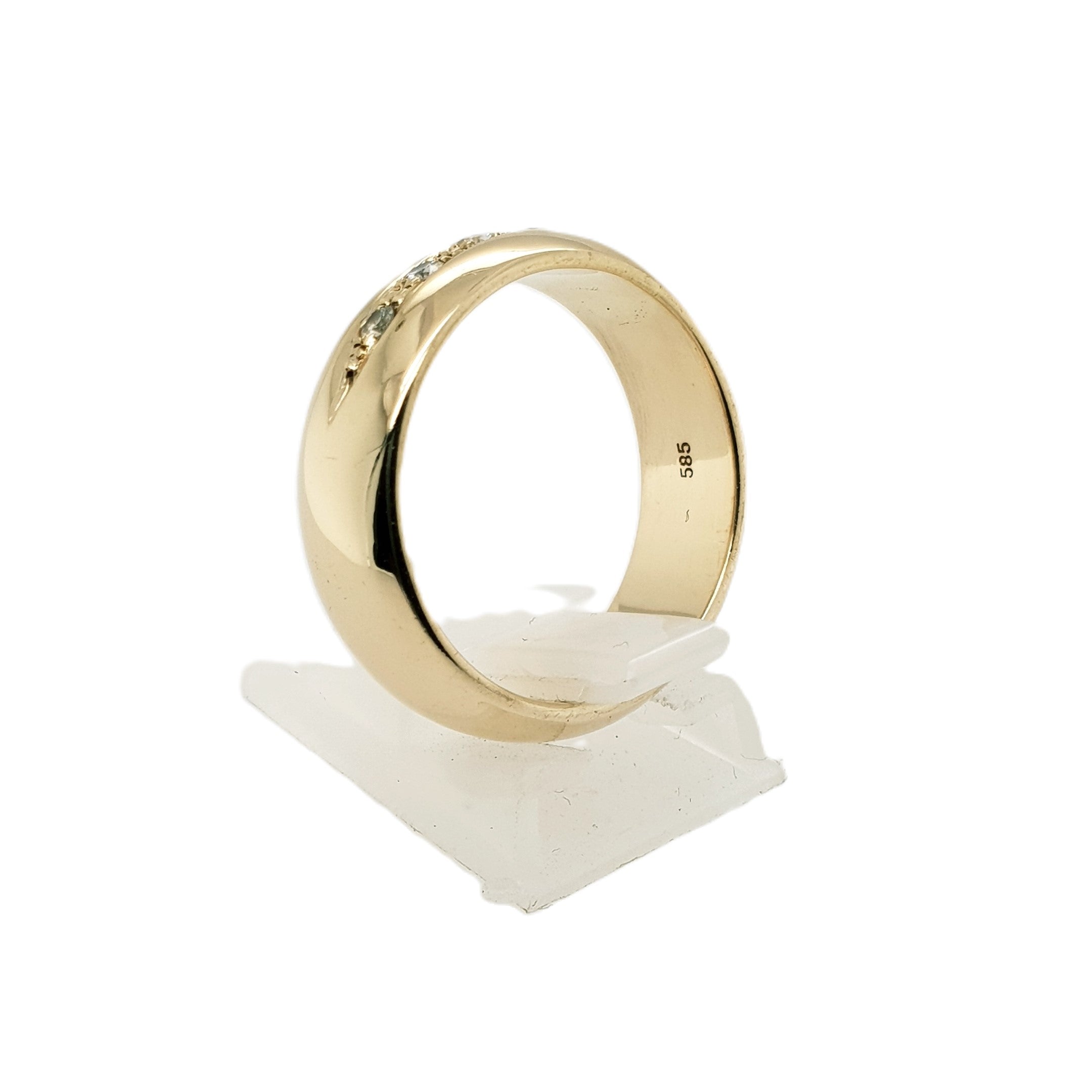 Brillant Gold Ring 585 14kt Gr.62