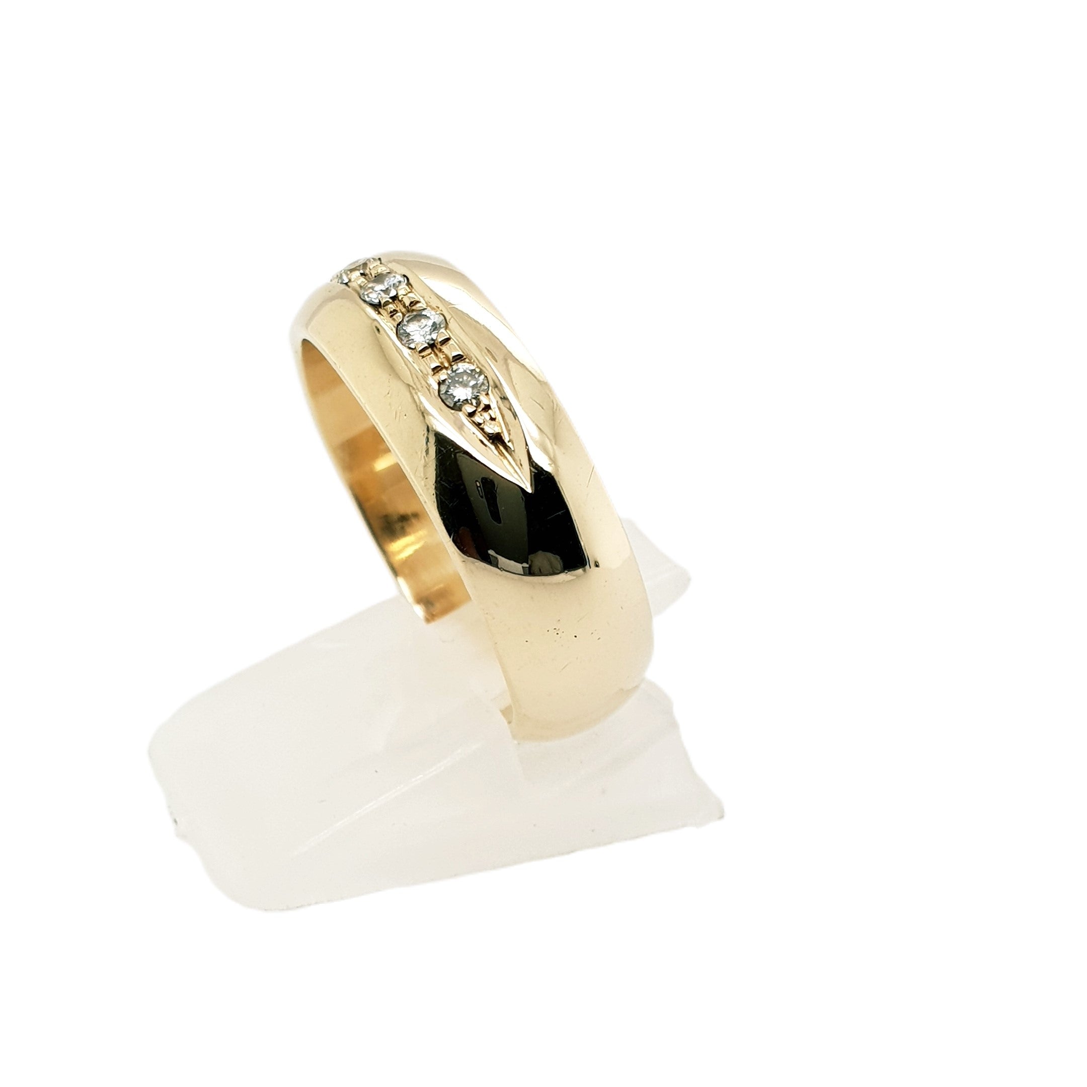 Brillant Gold Ring 585 14kt Gr.62