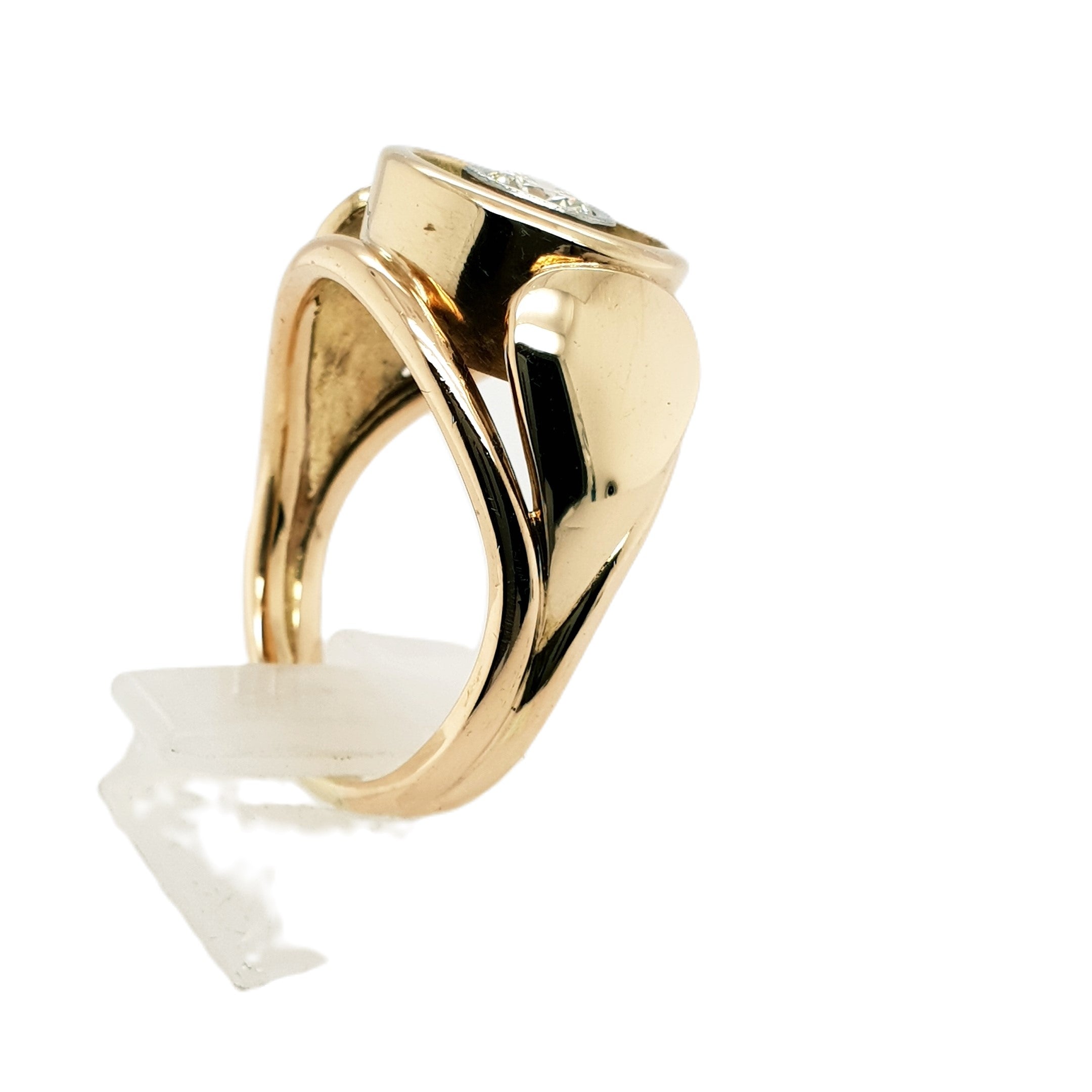 Brillant Gold Ring 585 14kt Gr.57