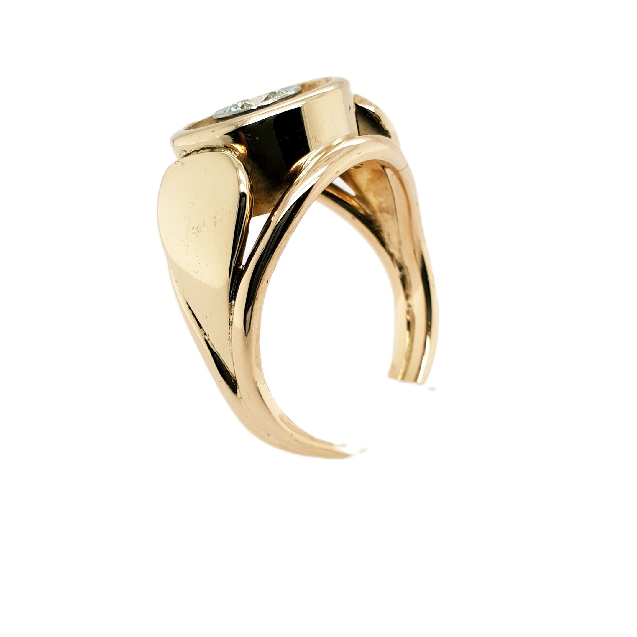 Brillant Gold Ring 585 14kt Gr.57