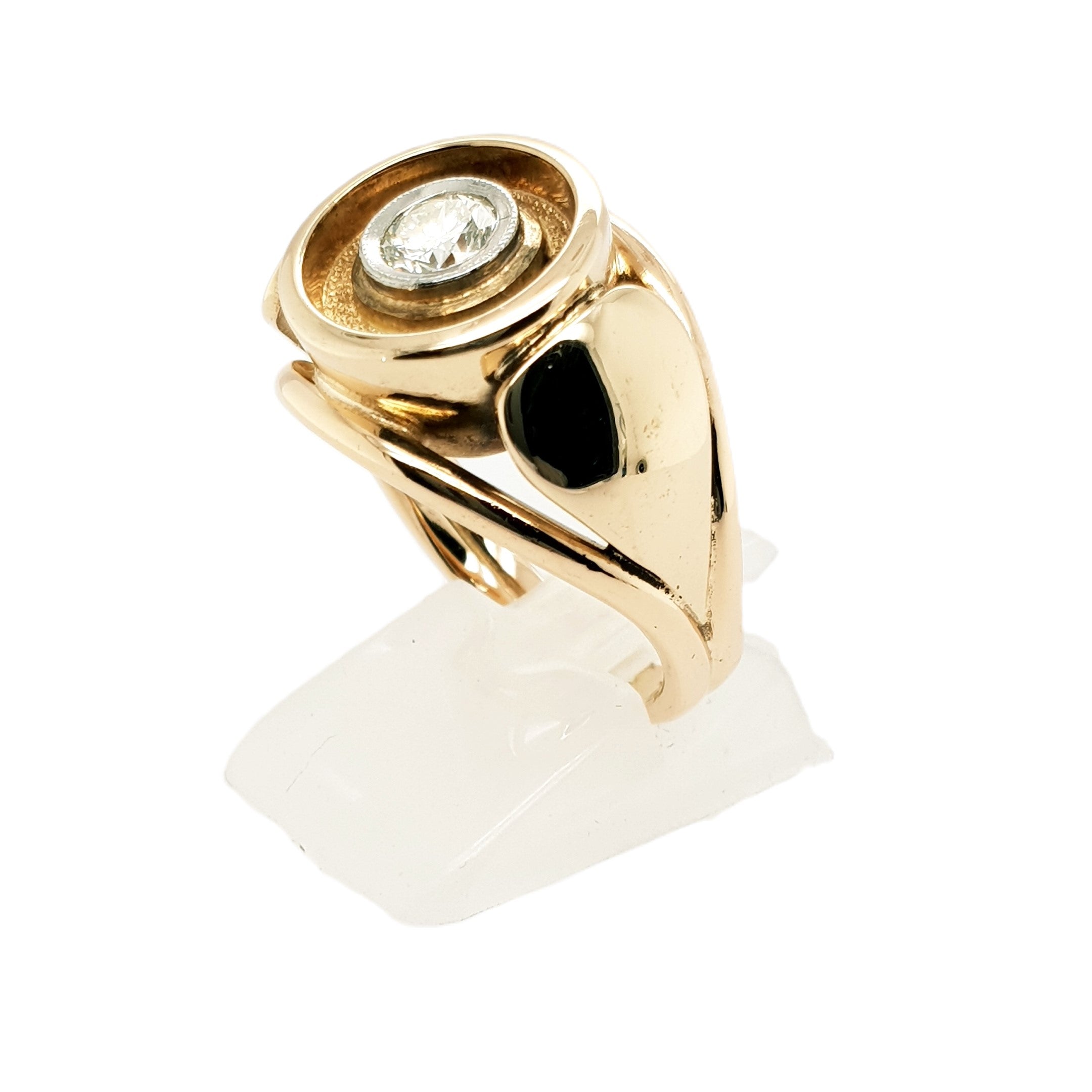 Brillant Gold Ring 585 14kt Gr.57