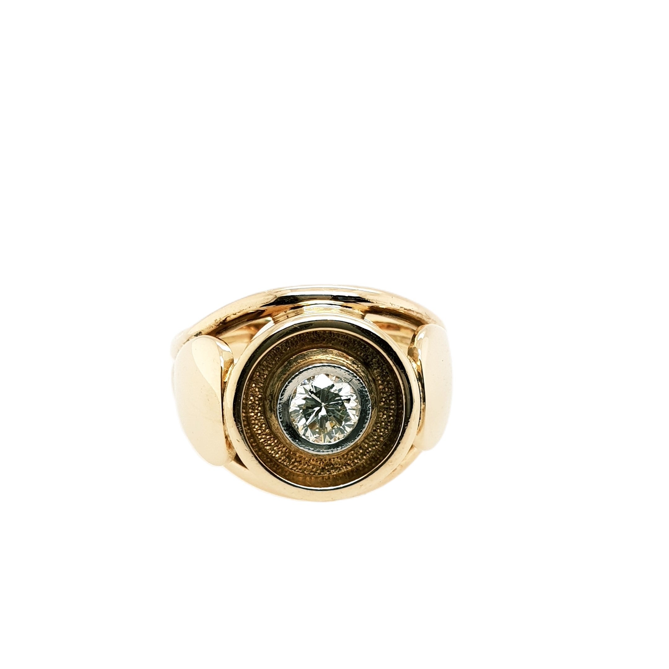 Brillant Gold Ring 585 14kt Gr.57