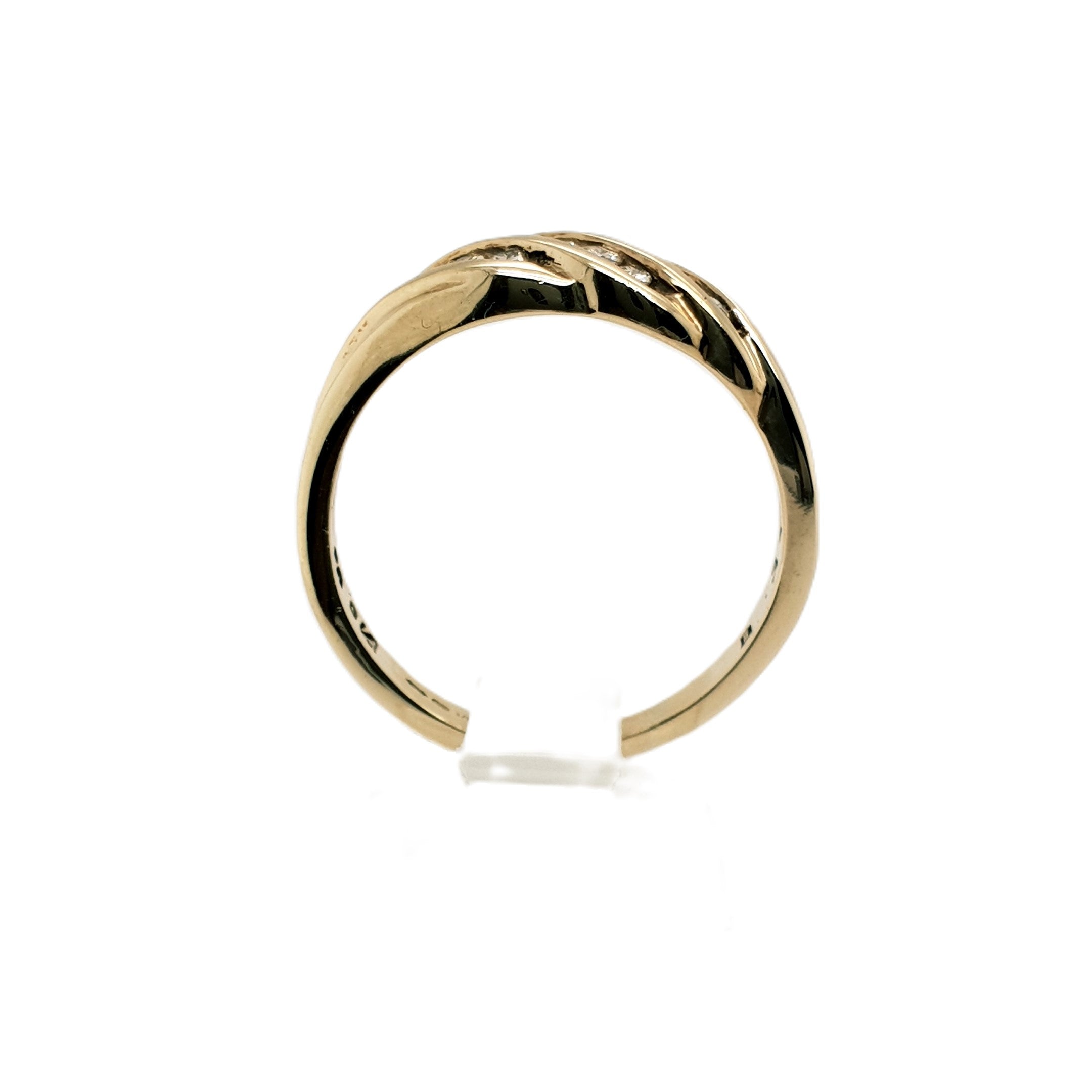 Brillant Gold Ring 375 9kt Gr.60