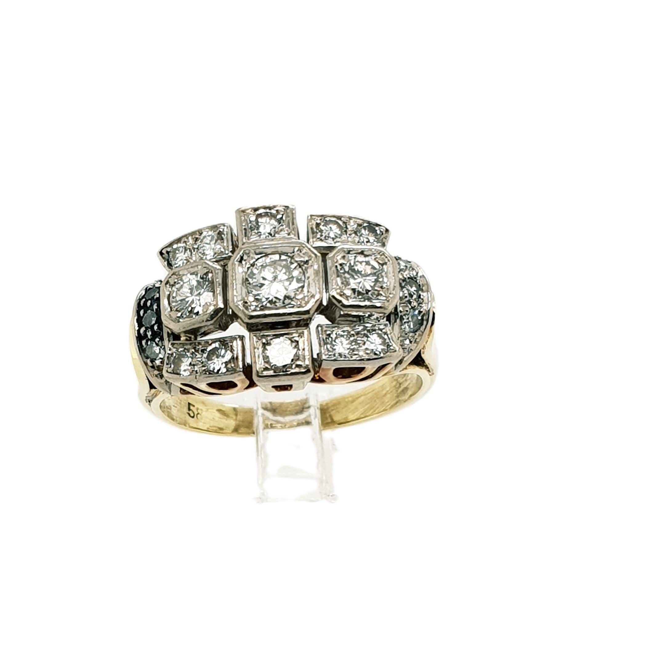 Brillant Gold Ring 585 14kt Gr.51