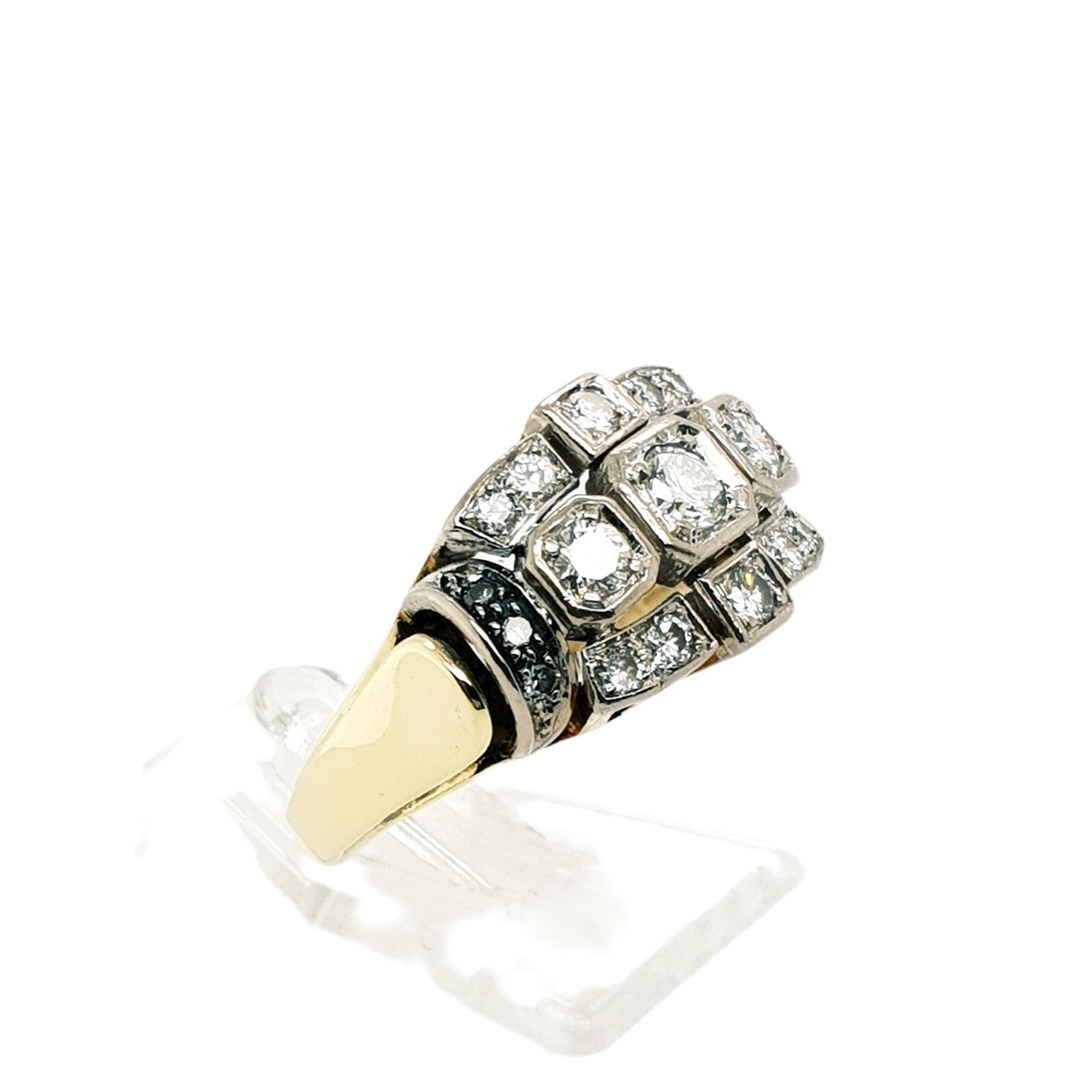 Brillant Gold Ring 585 14kt Gr.51