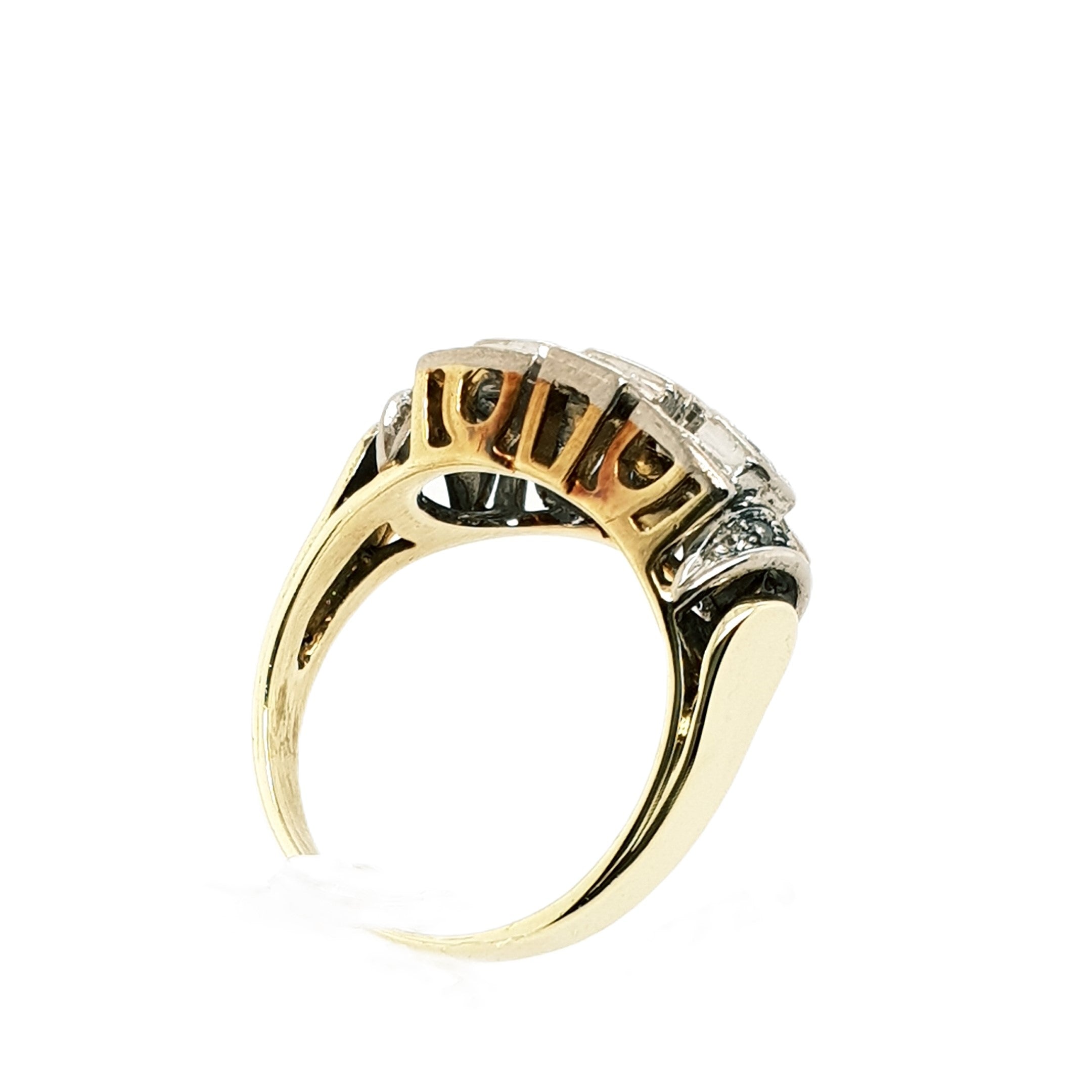 Brillant Gold Ring 585 14kt Gr.51