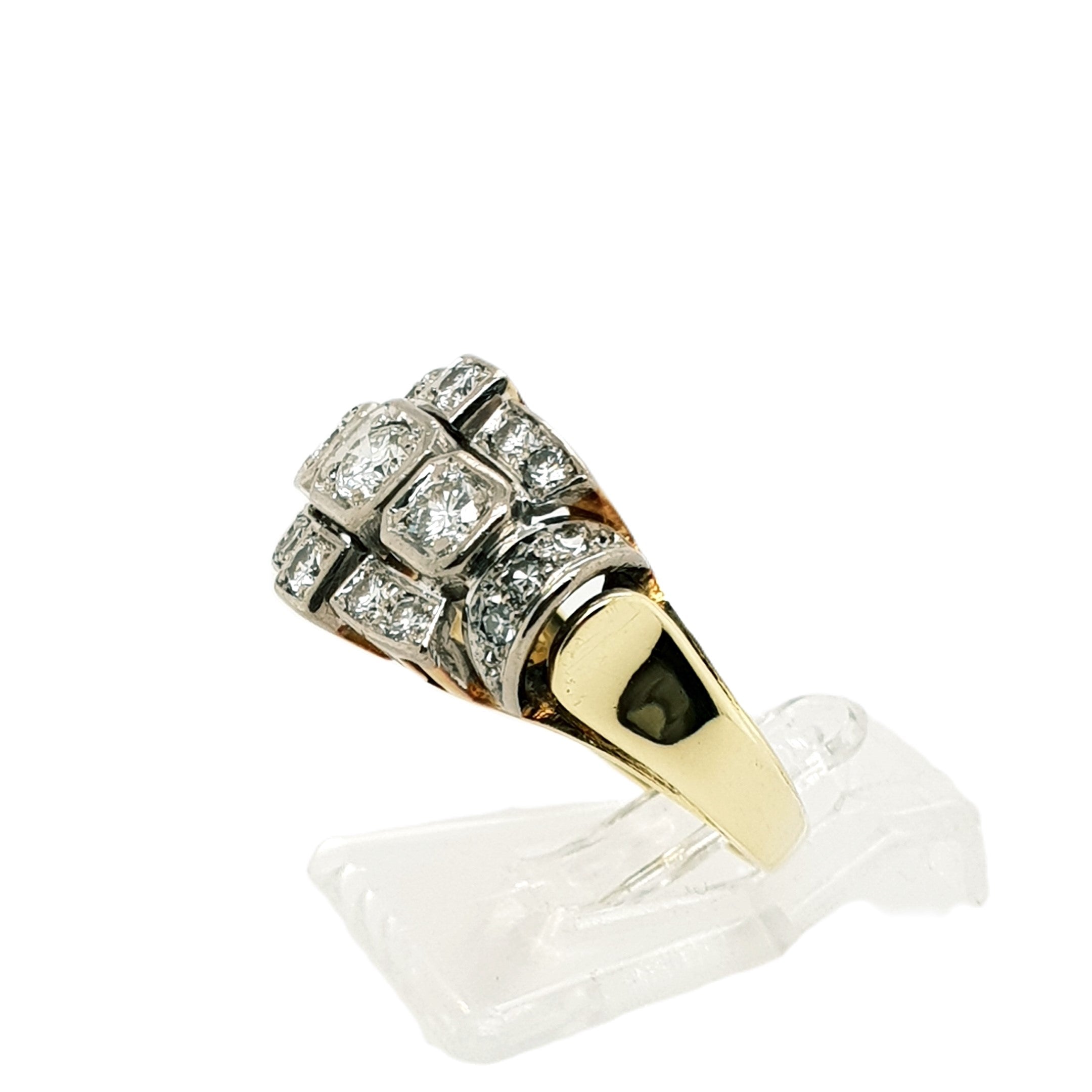 Brillant Gold Ring 585 14kt Gr.51