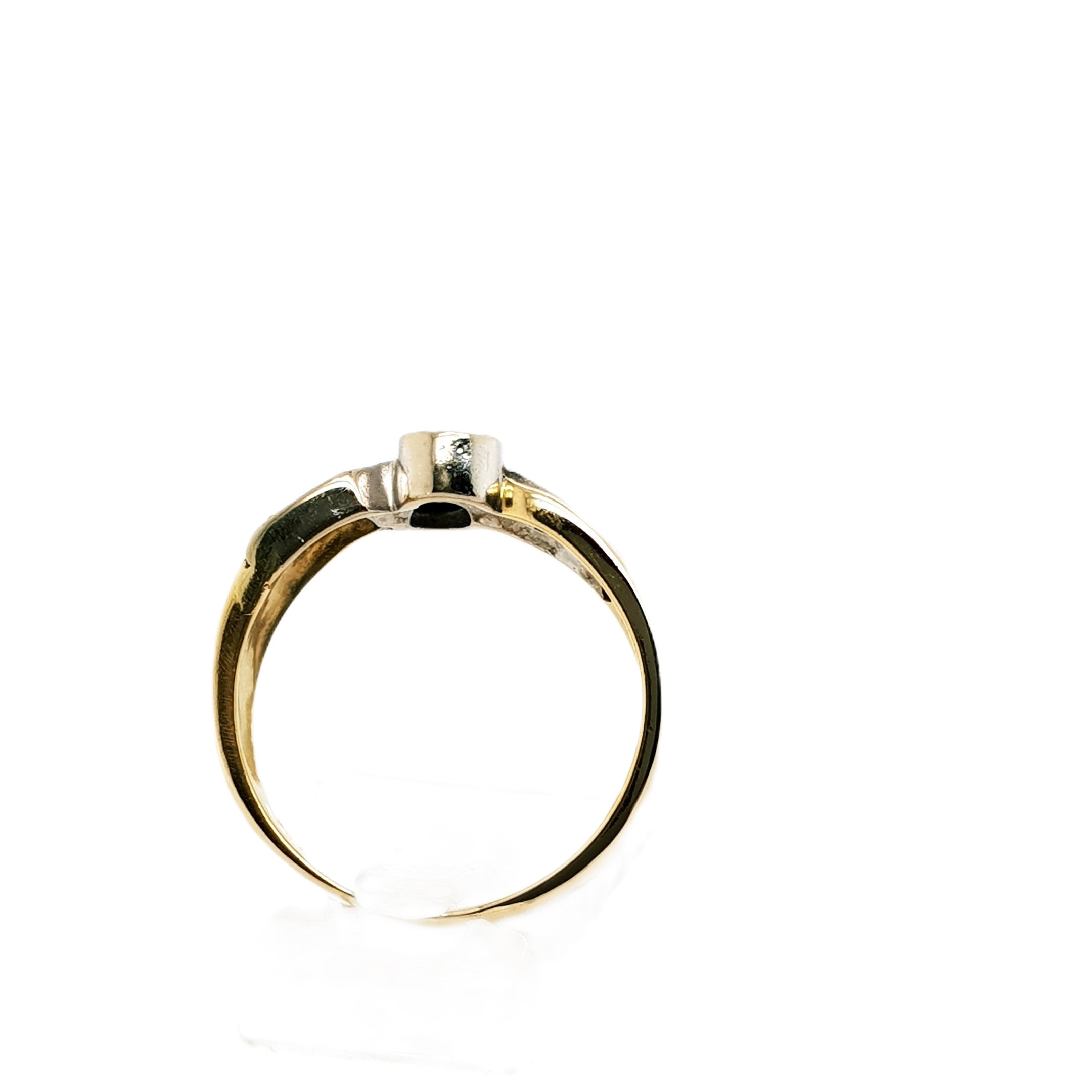 Brillant Gelbgold Ring 750 18kt Gr.53