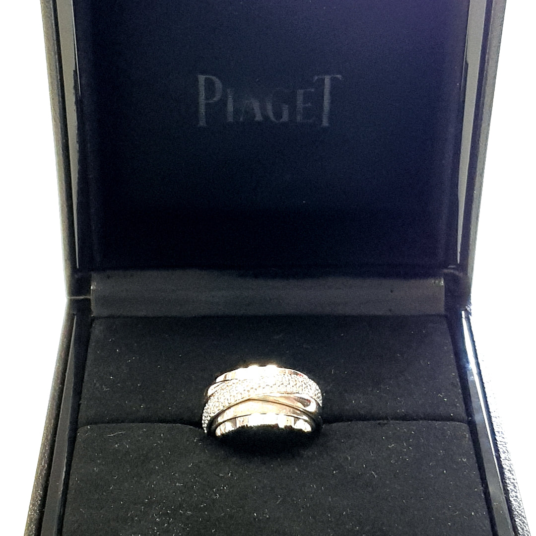 PIAGET Possession Damen Ring Weißgold 750 14 kt. 147 Brillanten zus. 1,32 ct