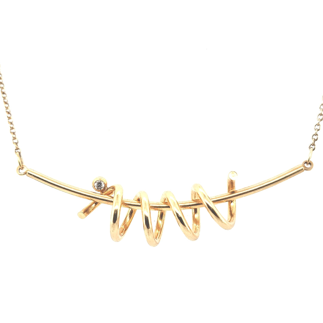 Collier 333 8kt Gelbgold ca.43cm
