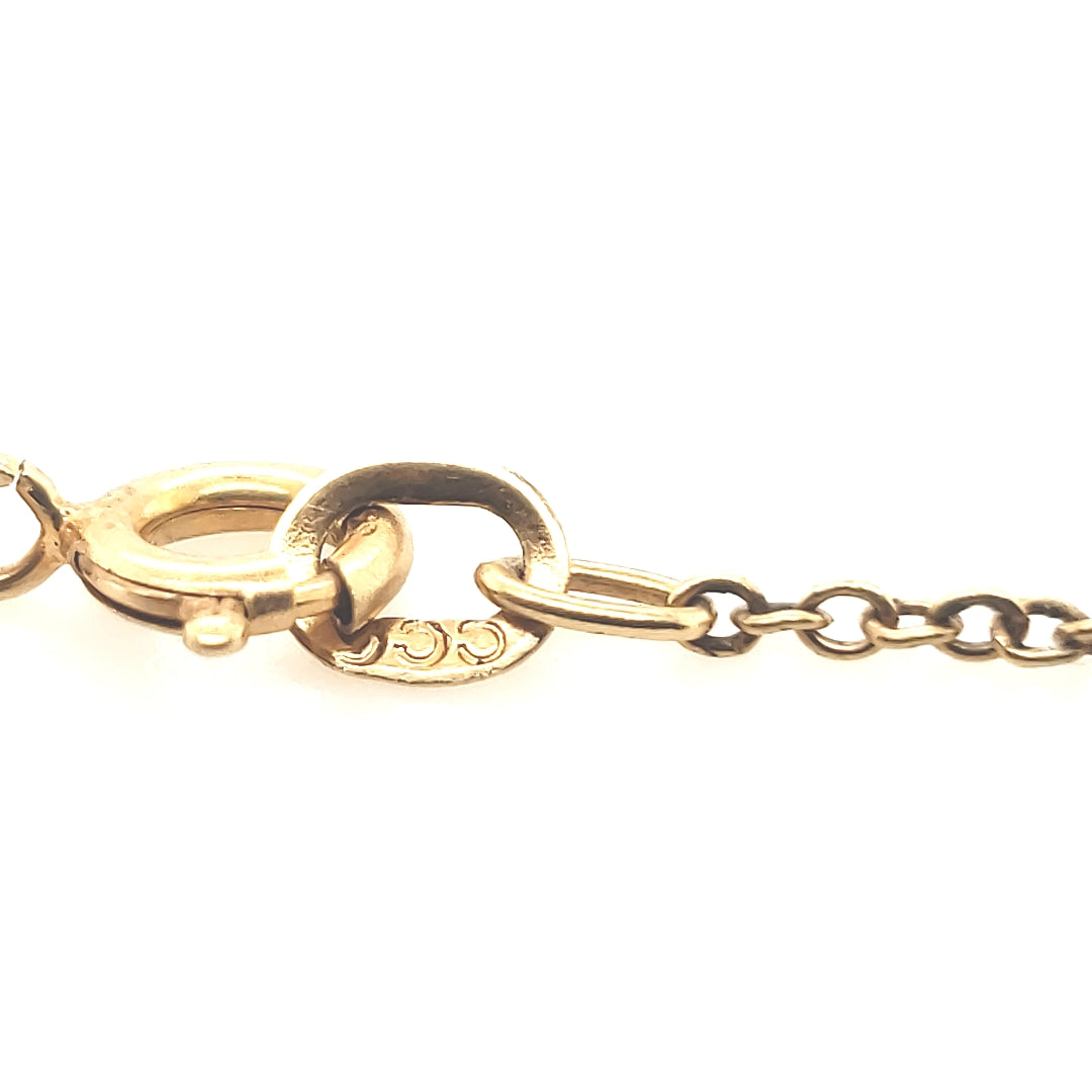 Collier 333 8kt Gelbgold ca.43cm