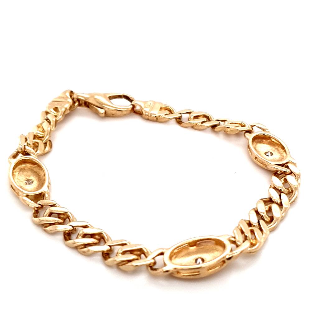 CHRIST Armband 585 Gold Brillanten Schmuck