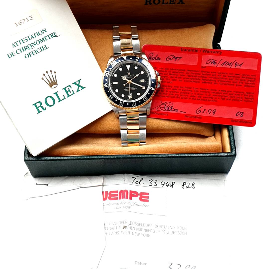 Rolex GMT Master II Ref.16713 Full-Set 40mm