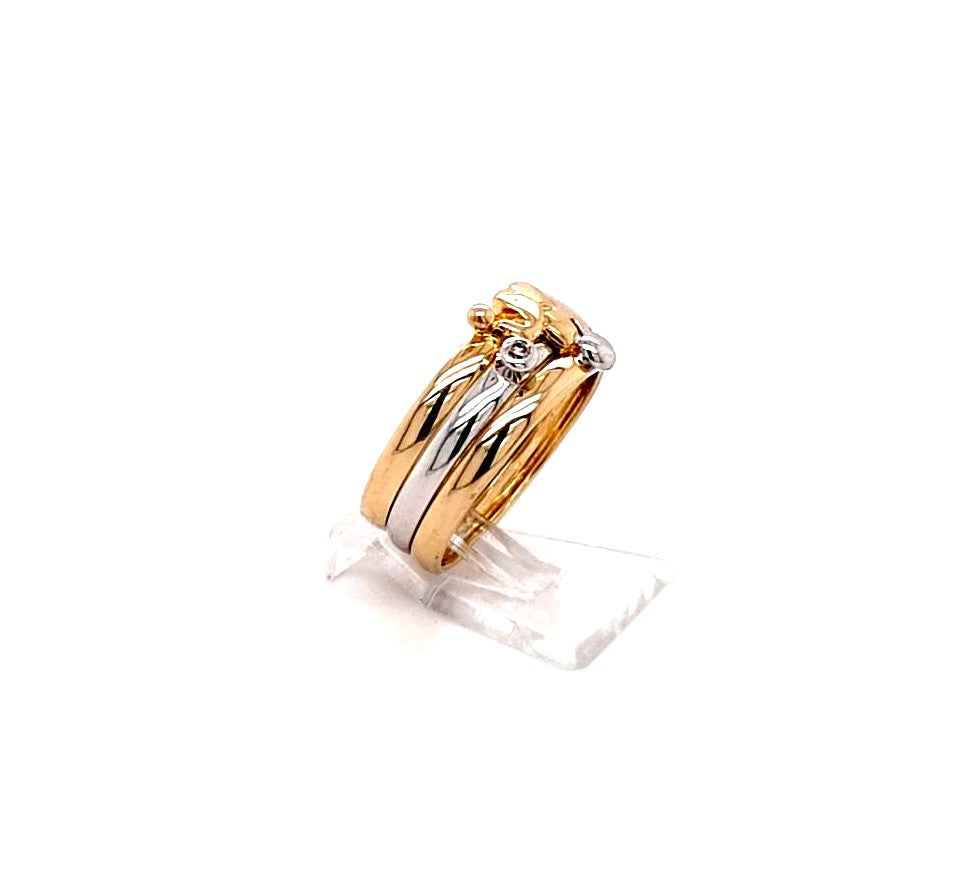 Ring Gold 585 14 kt Brillant Elefant Damen