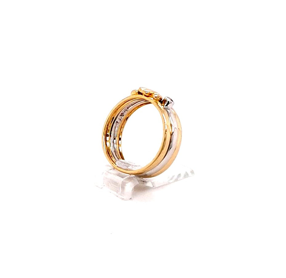 Ring Gold 585 14 kt Brillant Elefant Damen