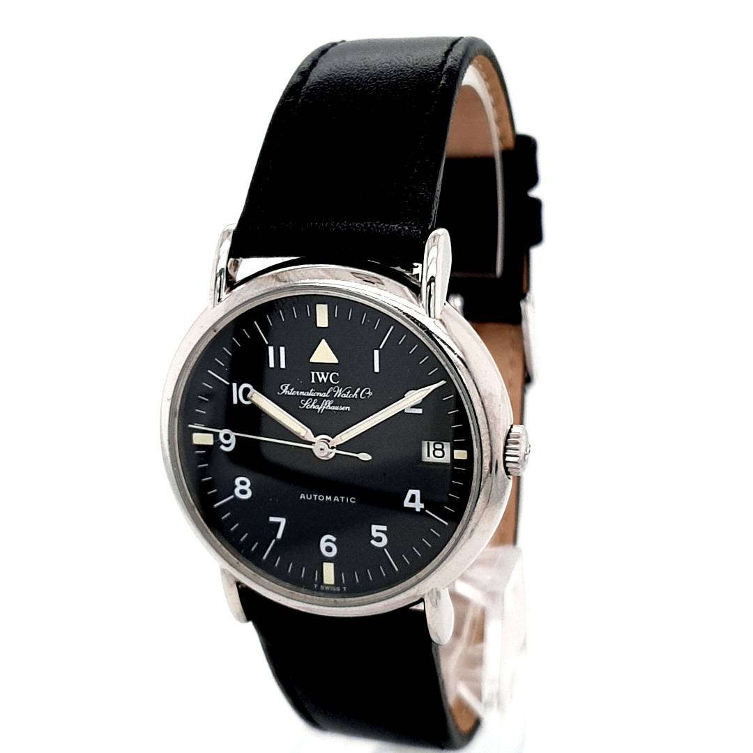 IWC Portofino Ref.: 3513 Edelstahl/ Leder Unisex 34 mm Uhren