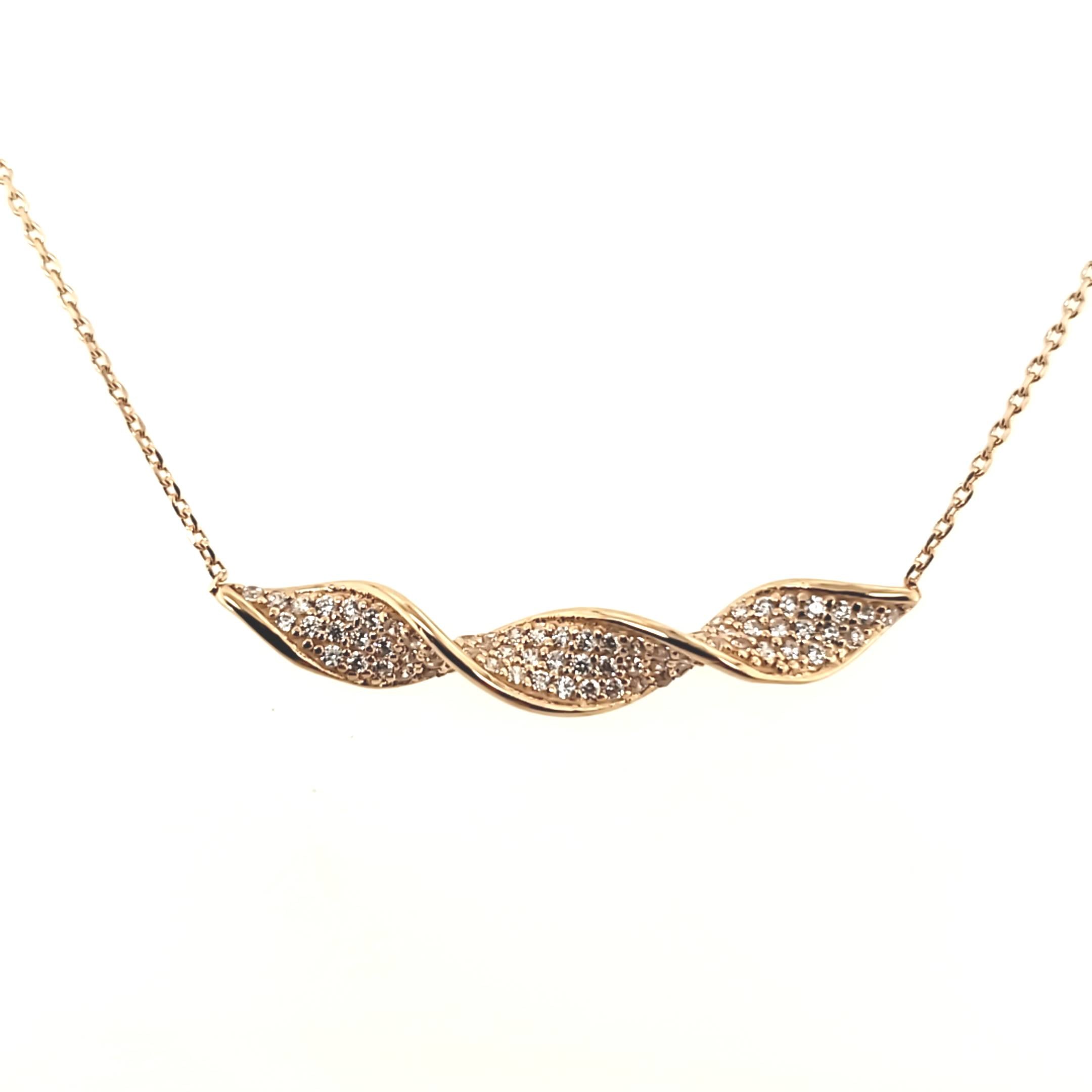 Collier Kette Rotgold 585 14kt ca.45,5