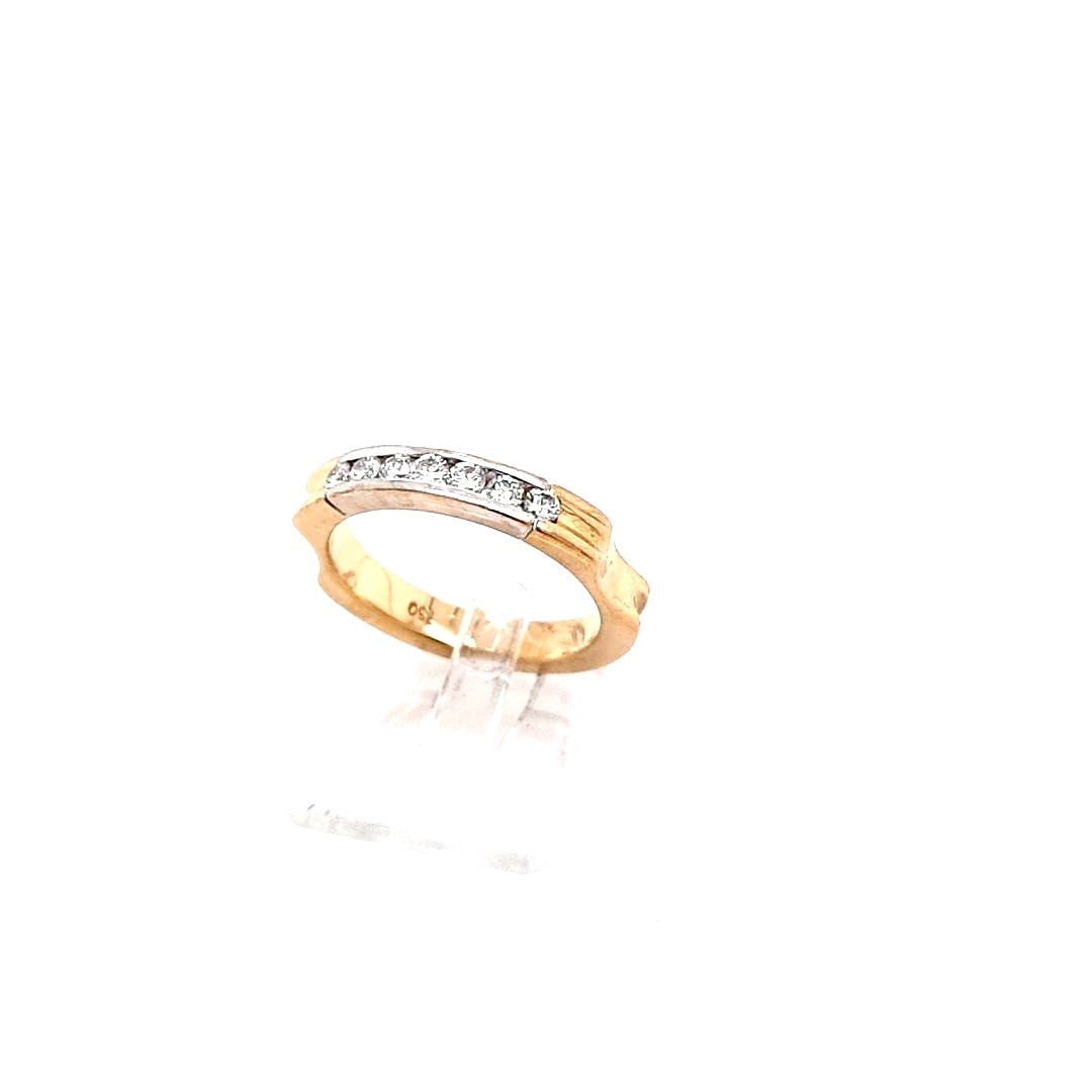 Damen Ring Gold 750 Brillanten Zertifikat 194044