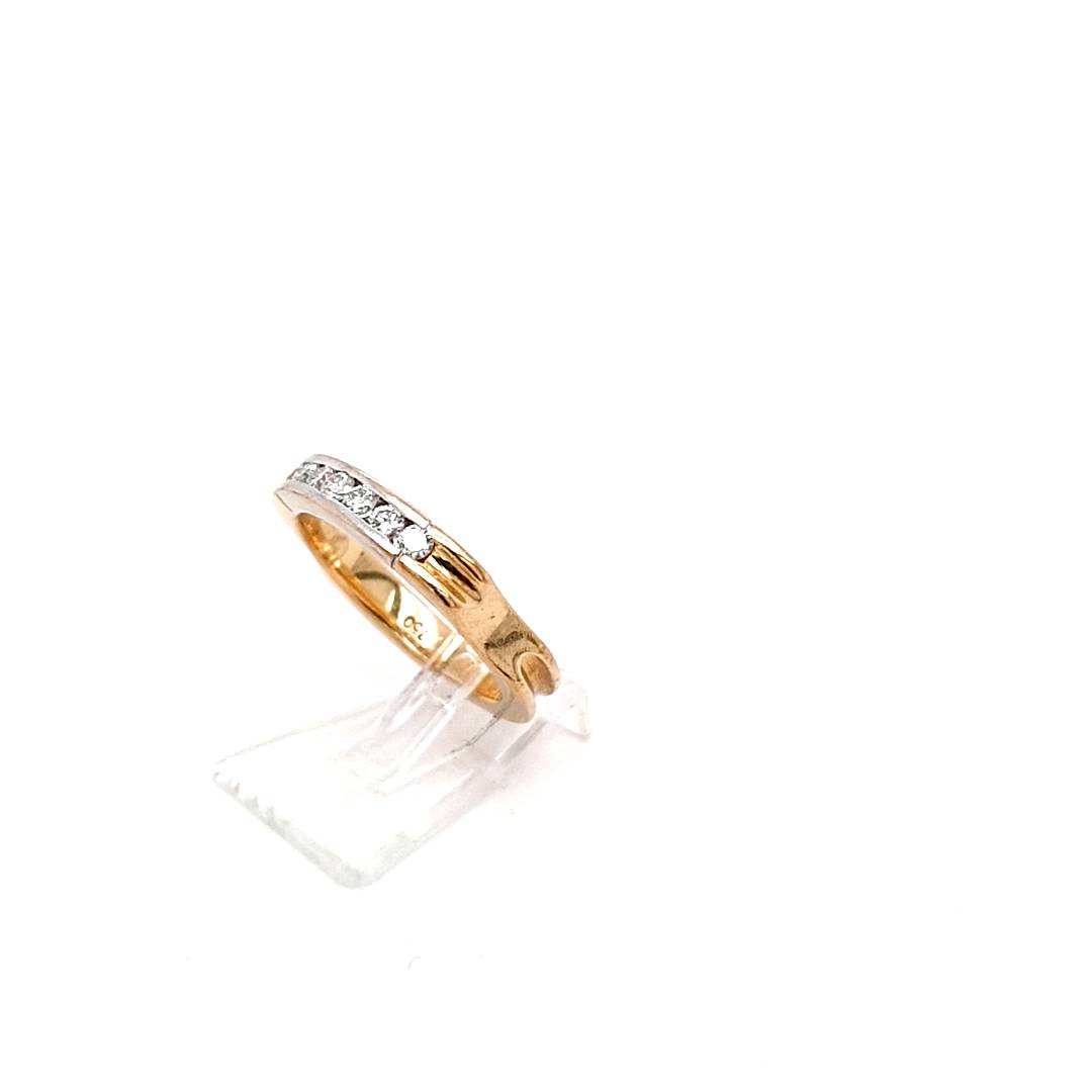 Damen Ring Gold 750 Brillanten Zertifikat 194044