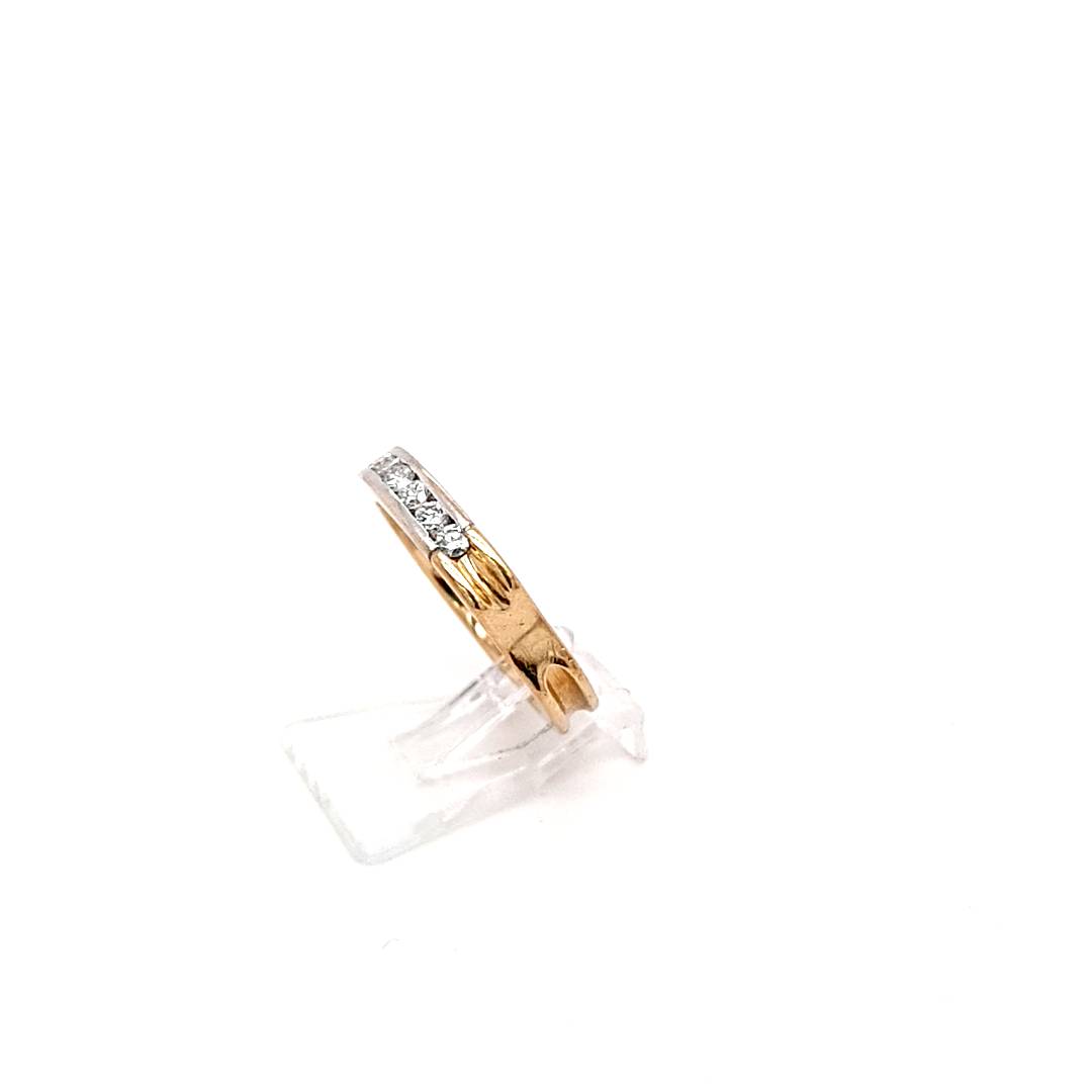 Damen Ring Gold 750 Brillanten Zertifikat 194044