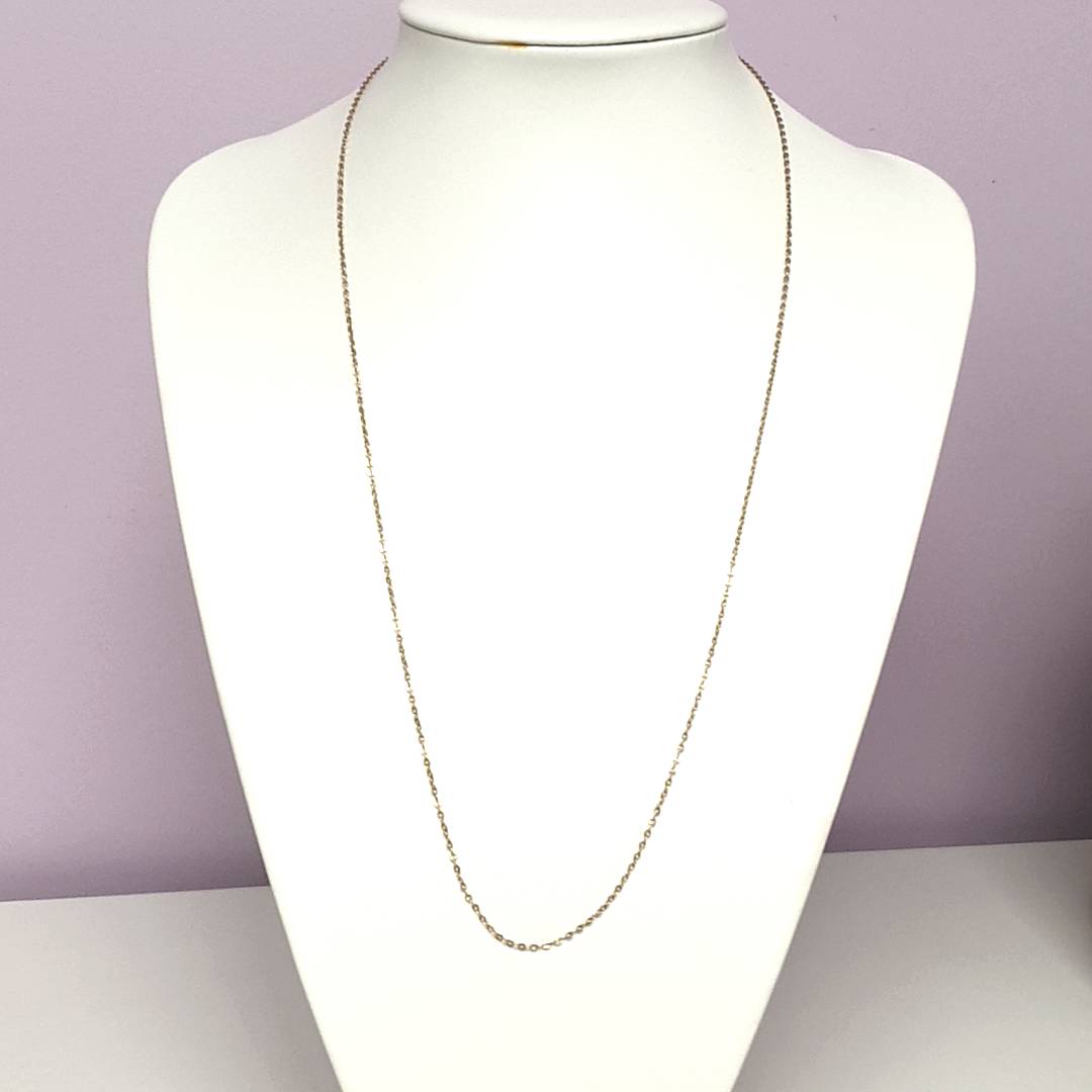 Kette Gelb Gold 585 14 kt Anker Schmuck Unisex