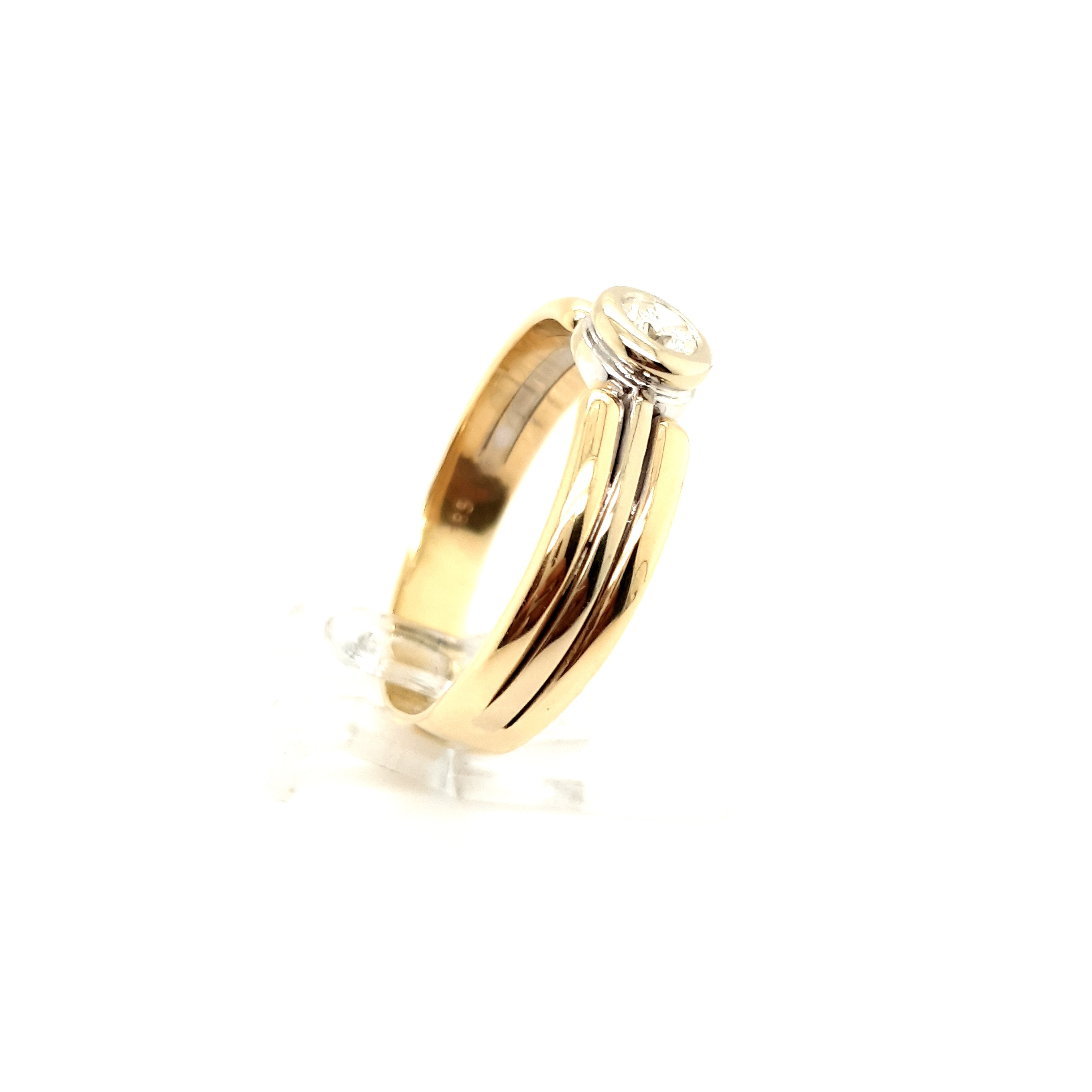Brillant Gold Ring 585 14kt. Gr. 63