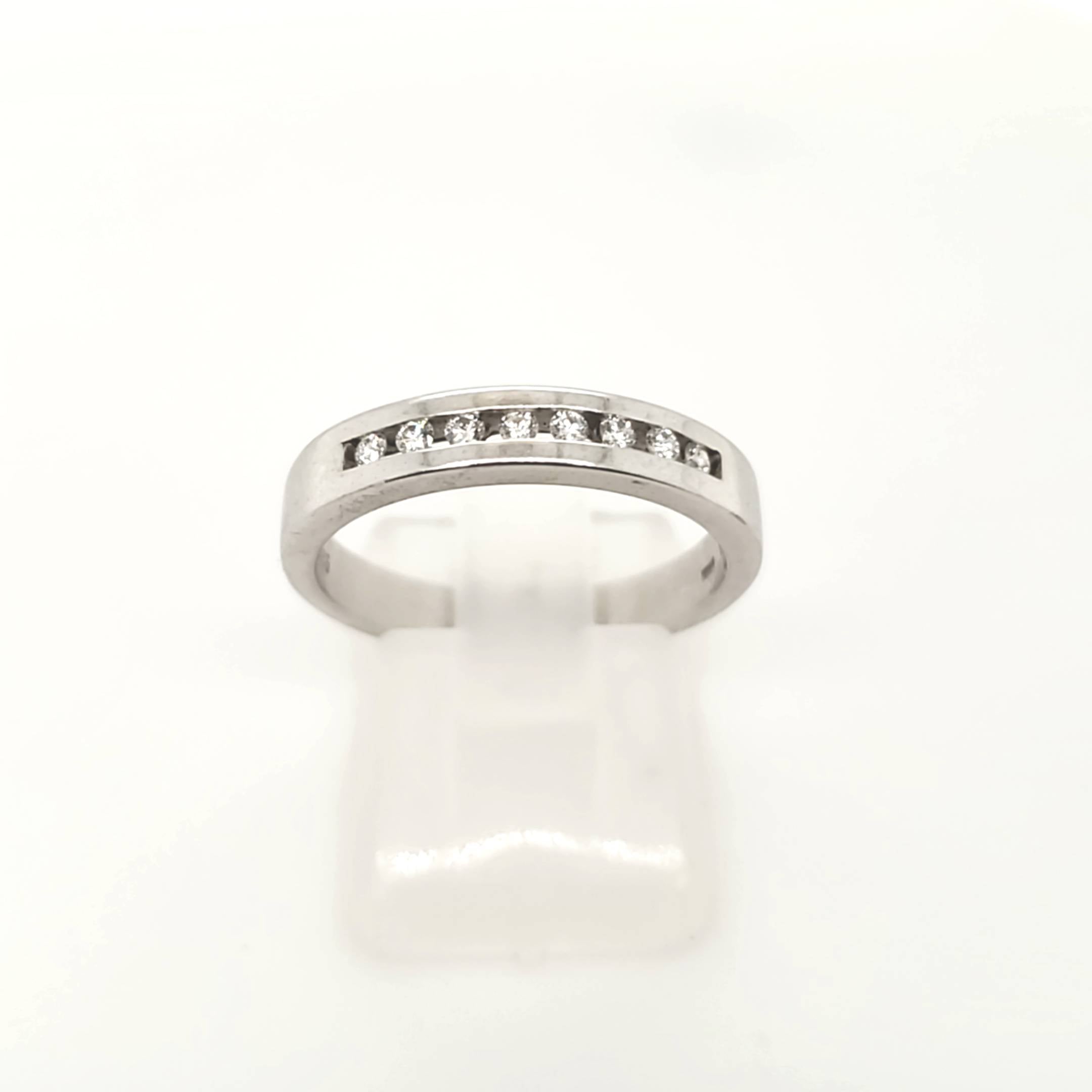 Brillant Ring Weißgold 585 14kt ca.0,16ct