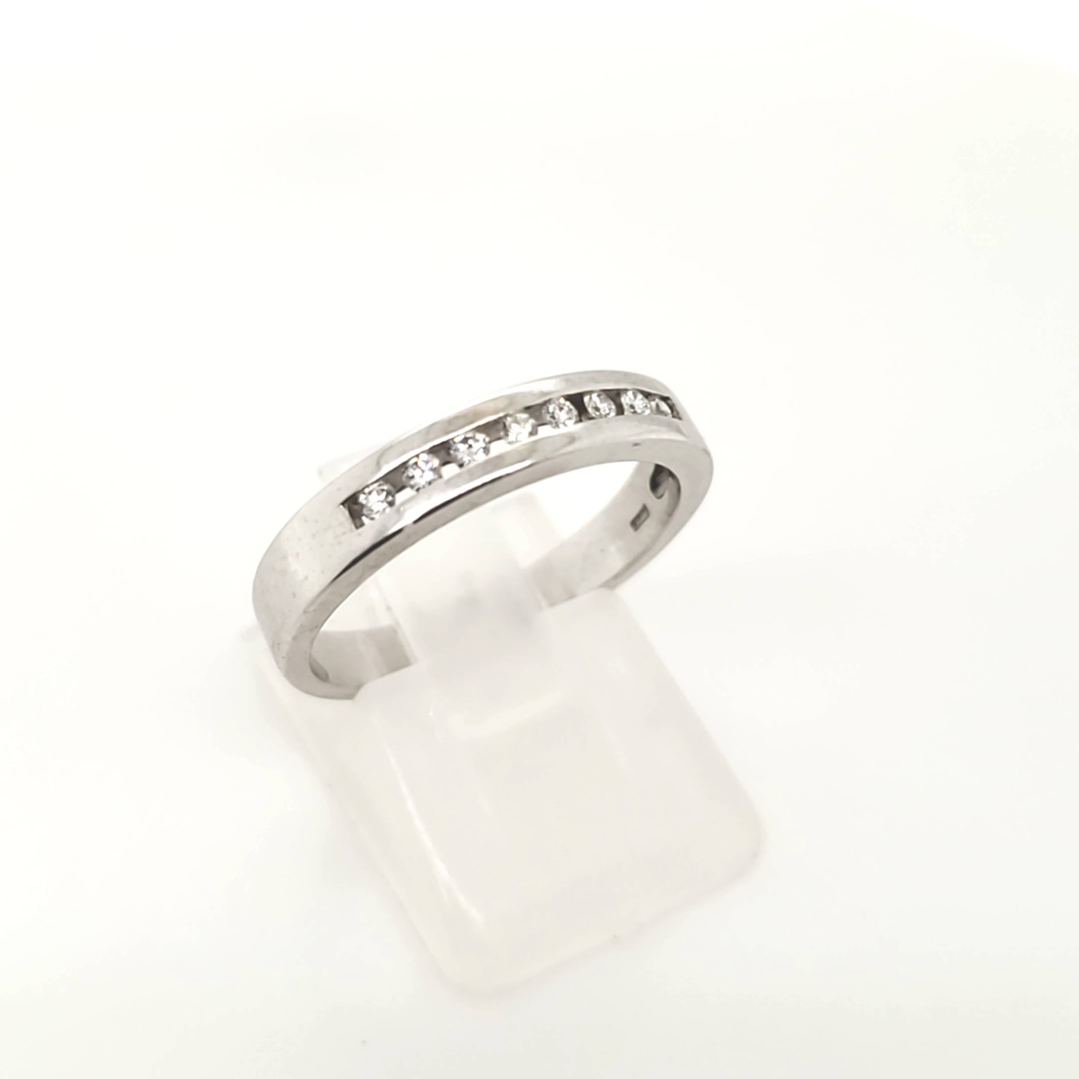 Brillant Ring Weißgold 585 14kt ca.0,16ct