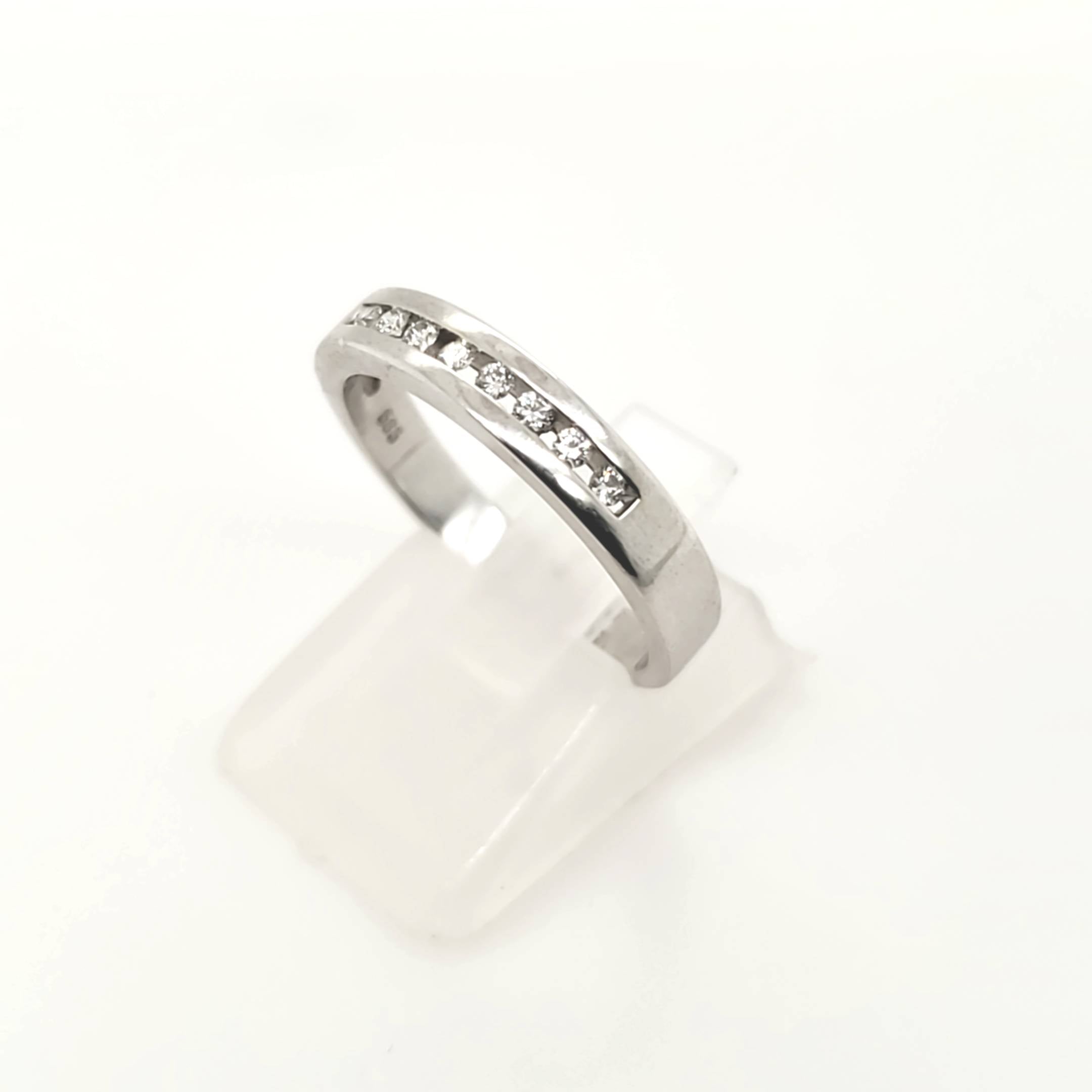 Brillant Ring Weißgold 585 14kt ca.0,16ct