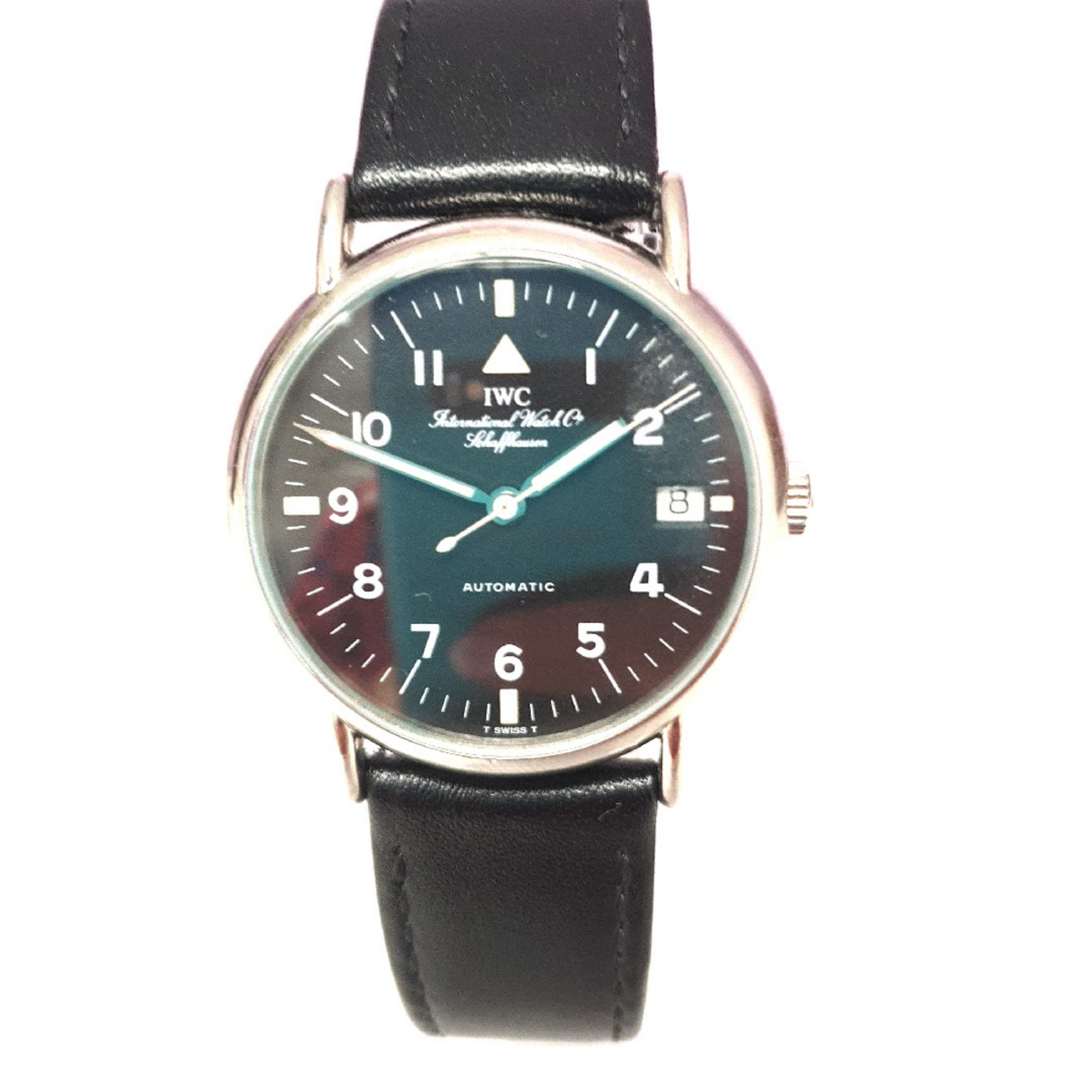 IWC Portofino Ref.: 3513 Edelstahl/ Leder Unisex 34 mm Uhren