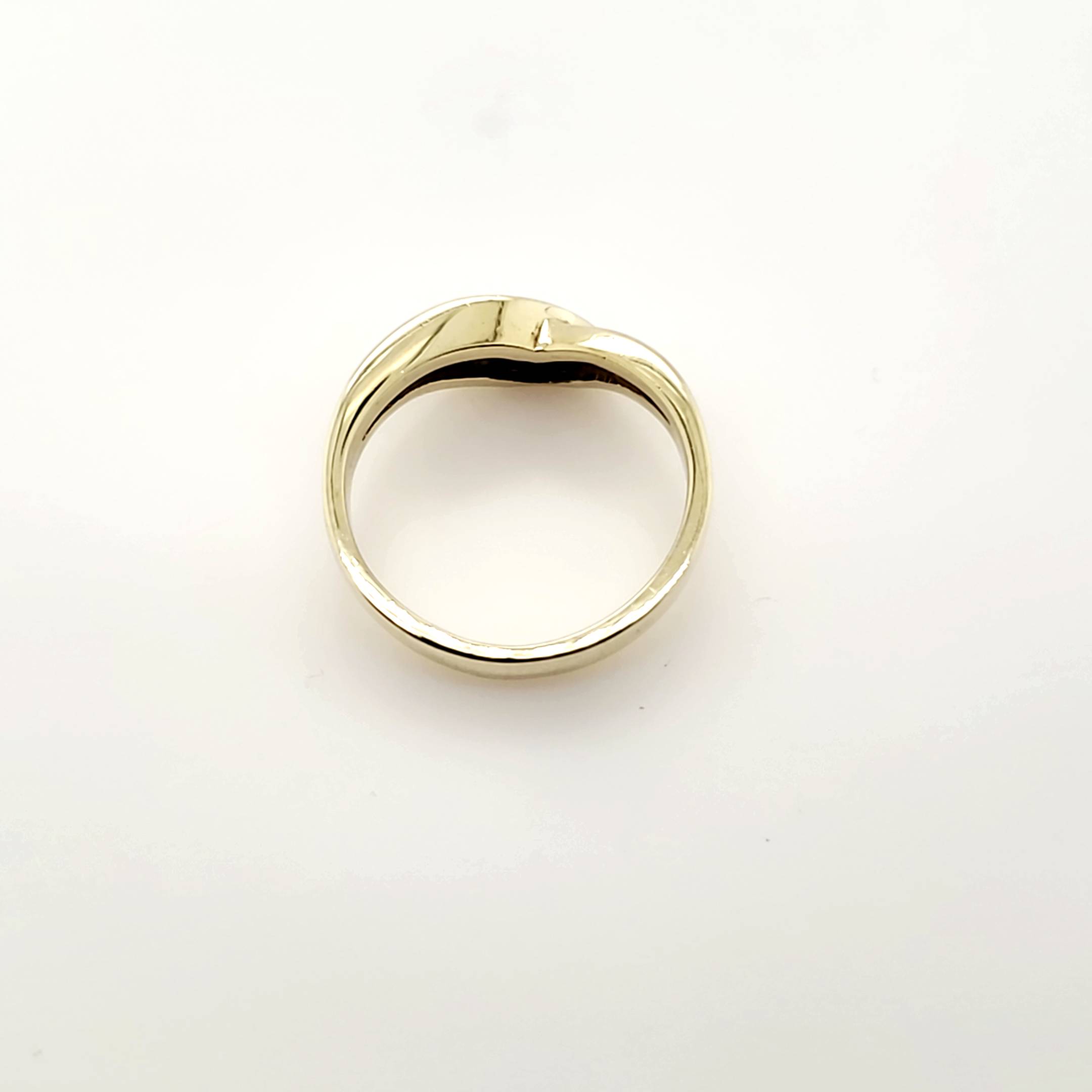 Damen Ring Solitär Gelbgold 585 / 14kt 1 Brillant ca.0,20ct si Größe 53/54
