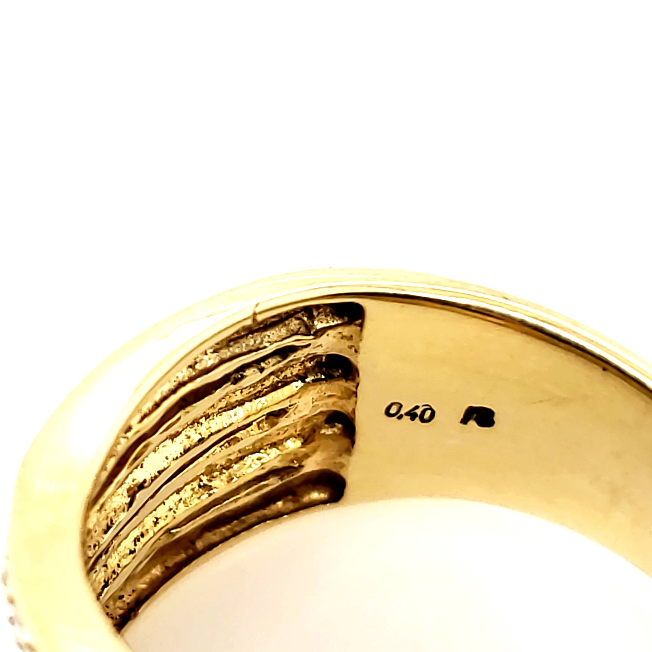 Brillant Damenring Gelbgold 585 Gr.53/54